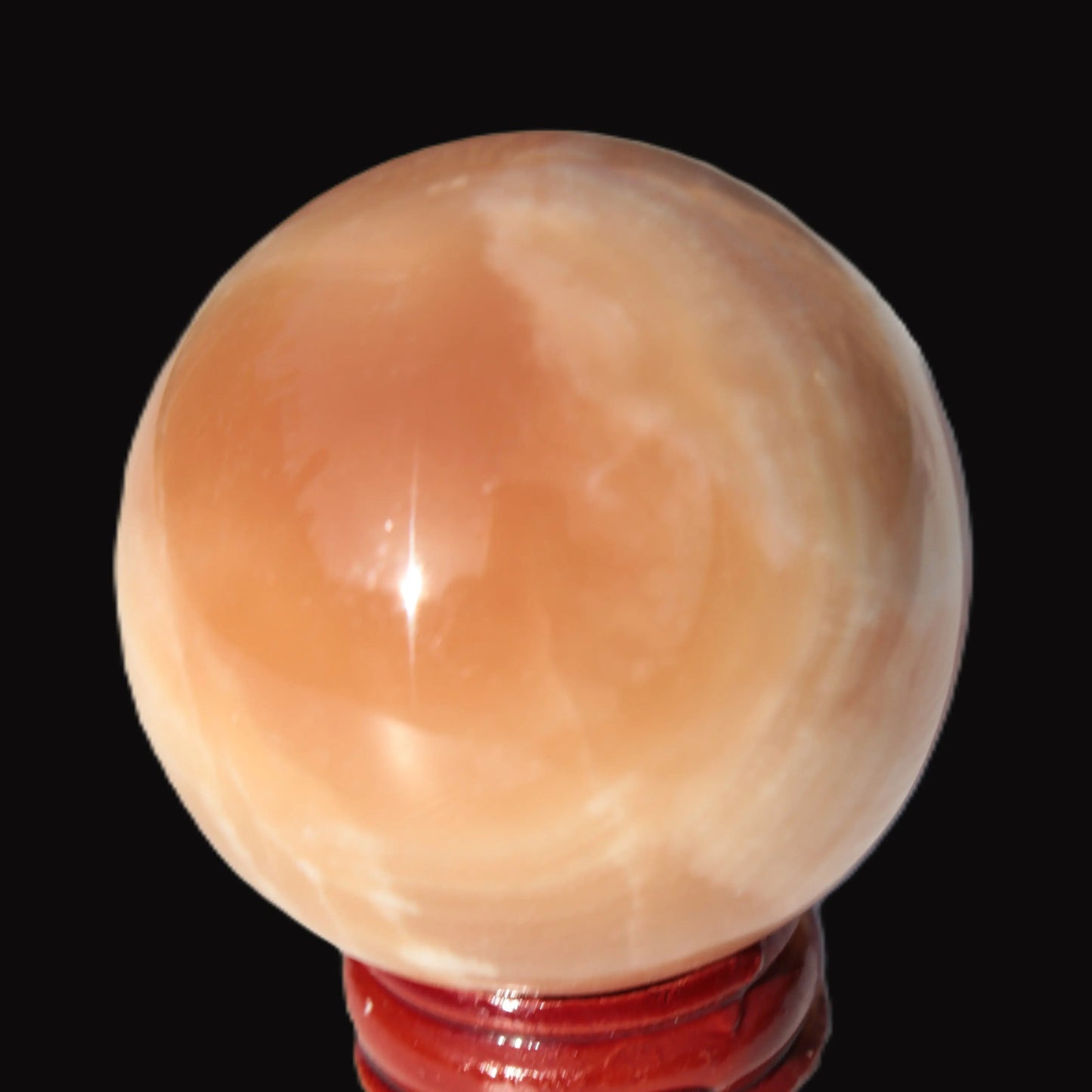 Honey Calcite sphere 53mm 175g Rocks and Things
