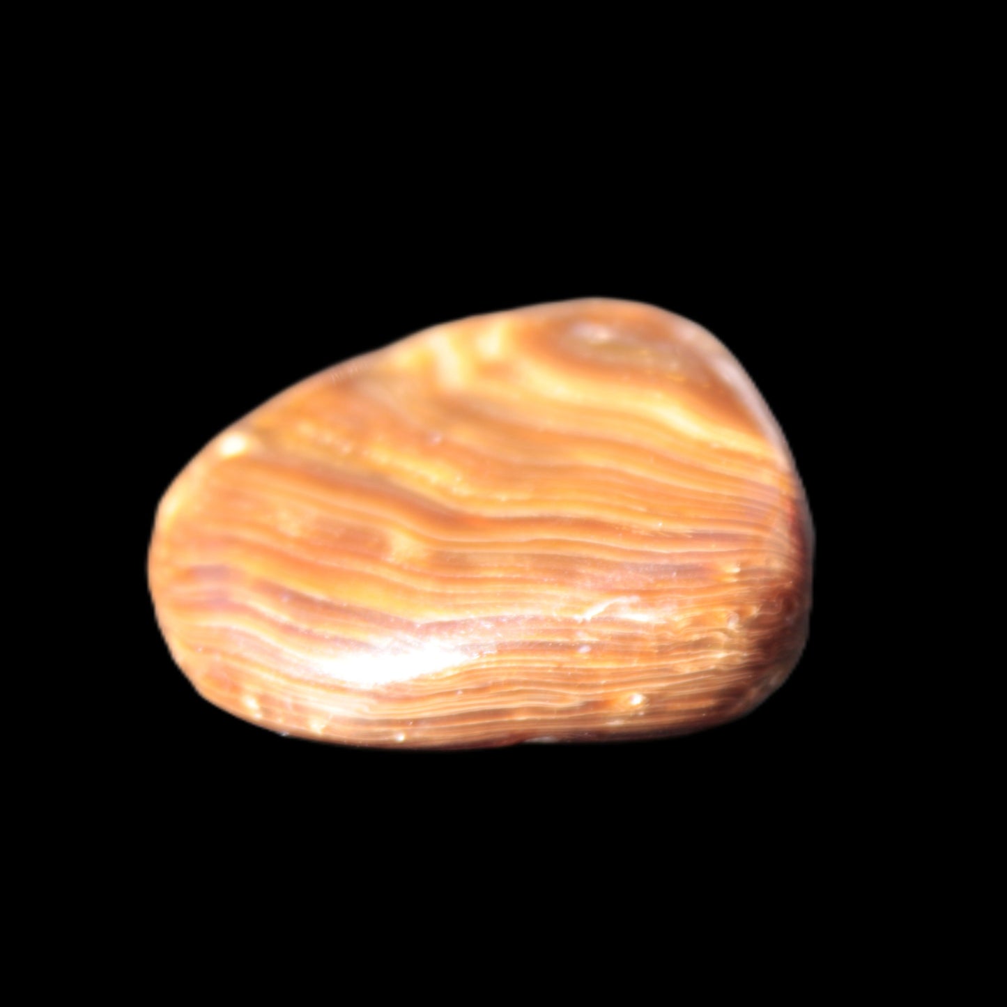 Chocolate Calcite polished stone 16-19g Rocks and Things Store
