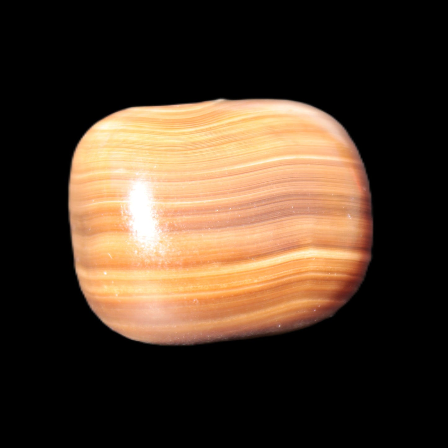 Chocolate Calcite polished stone 16-19g Rocks and Things Store