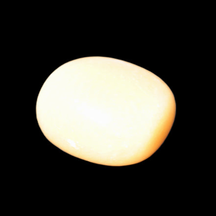 Lemon Calcite tumbled stone 25-30g Rocks and Things Store