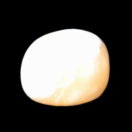 Lemon Calcite tumbled stone 25-30g Rocks and Things Store