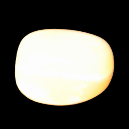 Lemon Calcite tumbled stone 25-30g Rocks and Things Store