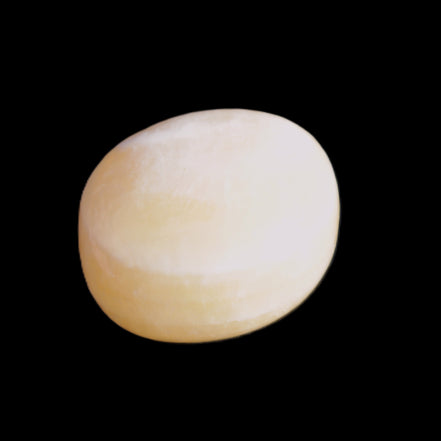 Lemon Calcite tumbled stone 20-29mm 15-18g Rocks and Things