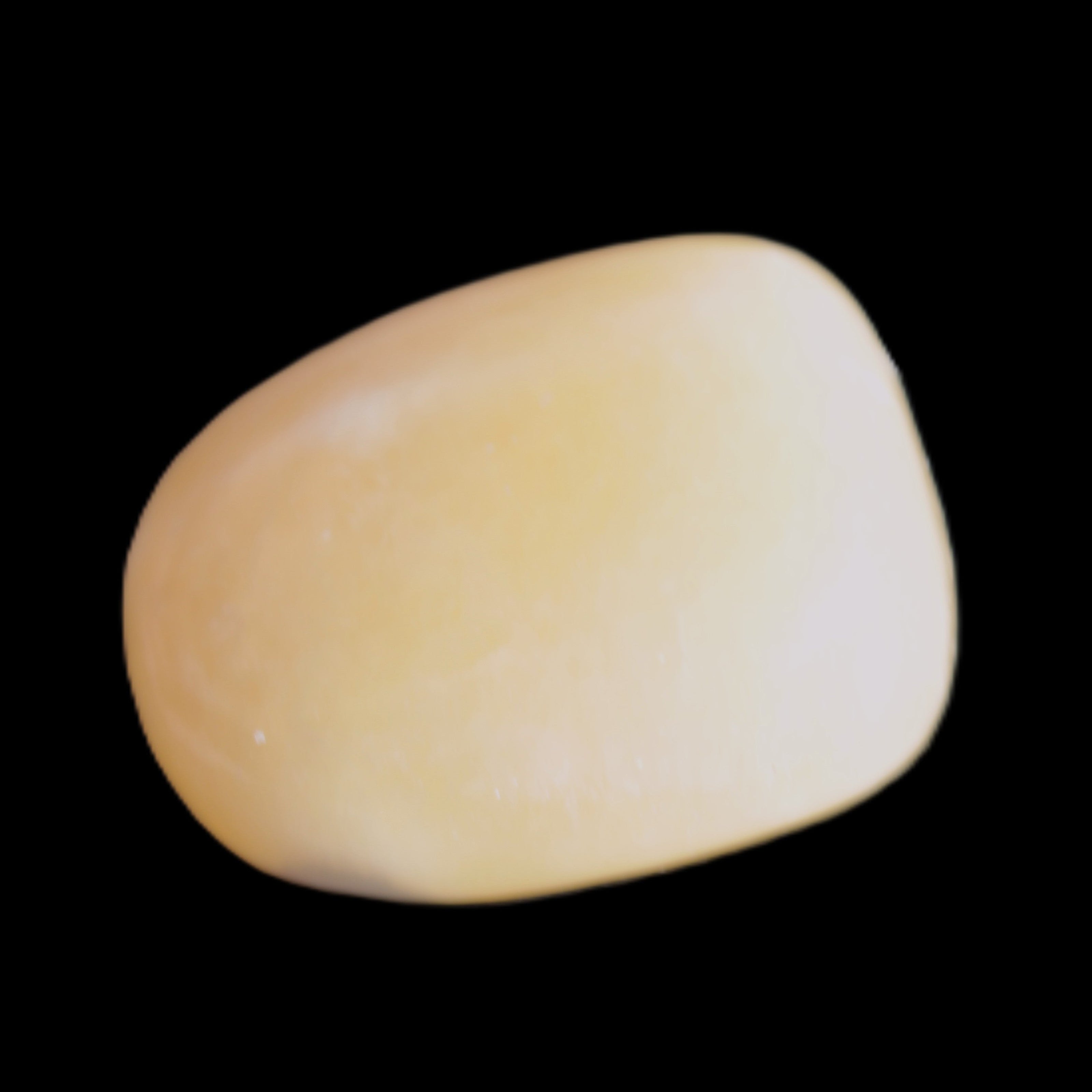 Lemon Calcite tumbled stone 20-29mm 15-18g Rocks and Things