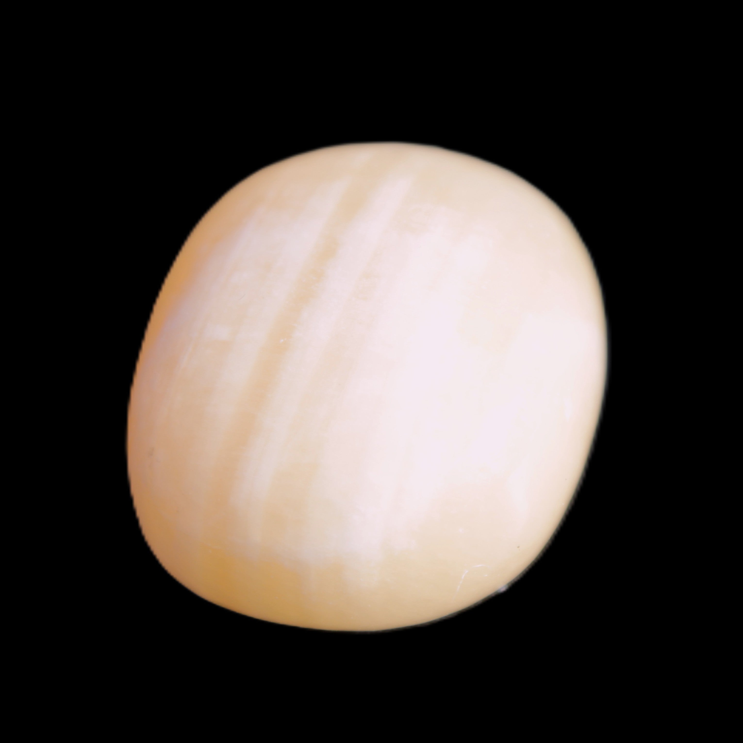 Lemon Calcite tumbled stone 20-29mm 15-18g Rocks and Things