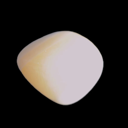 Lemon Calcite tumbled stone 20-29mm 15-18g Rocks and Things