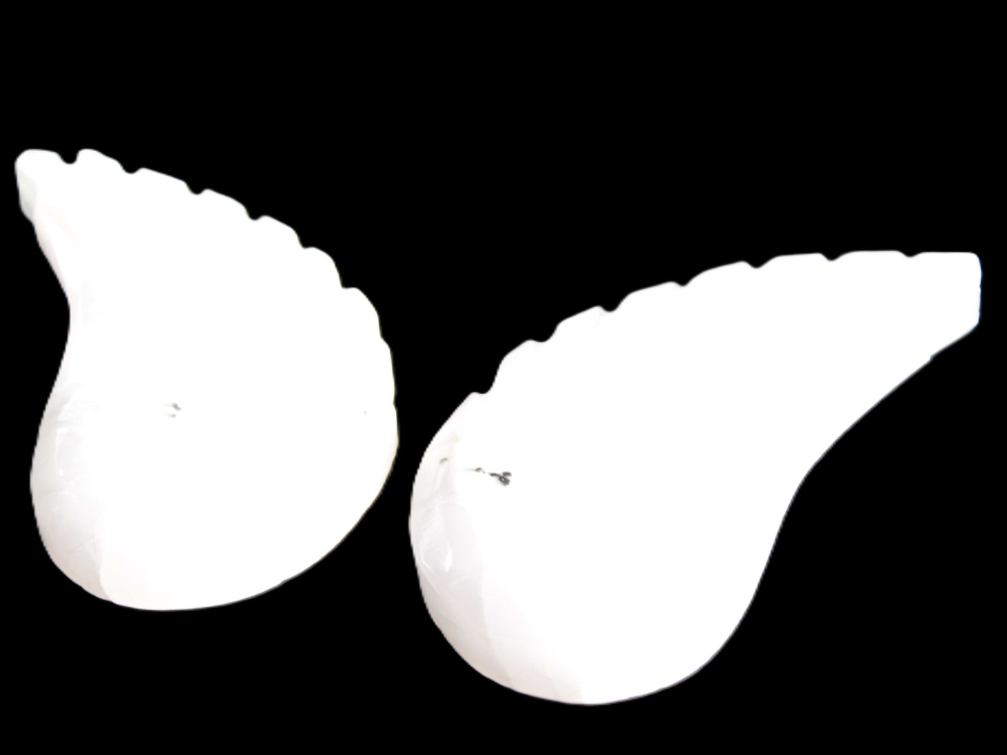 Mangano Calcite angel wings 60/62*115mm (178g & 192g) 380g Rocks and Things Store
