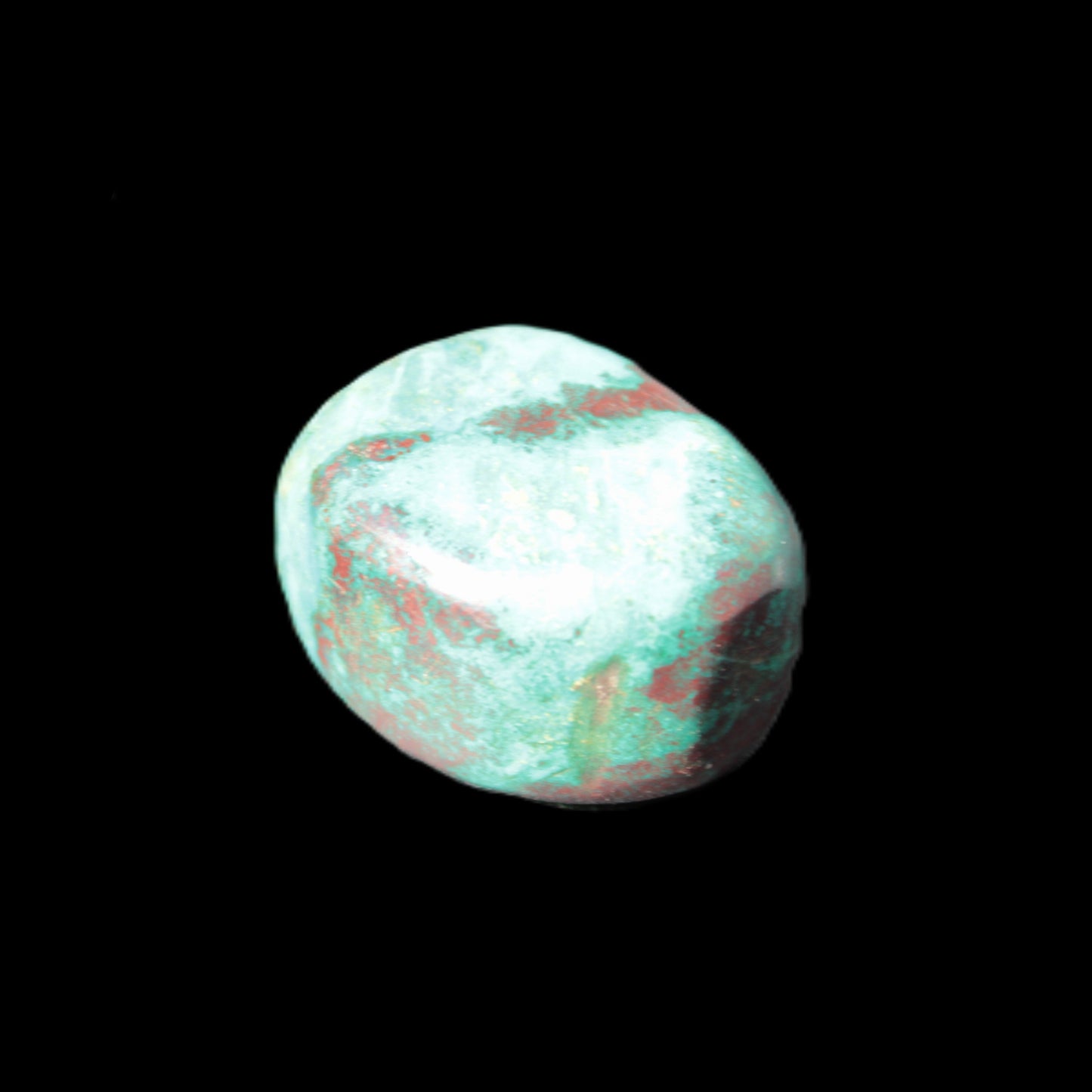 Chrysocolla Malachite 1/2 tumbled stones 22-32mm 20-25g Rocks and Things Store