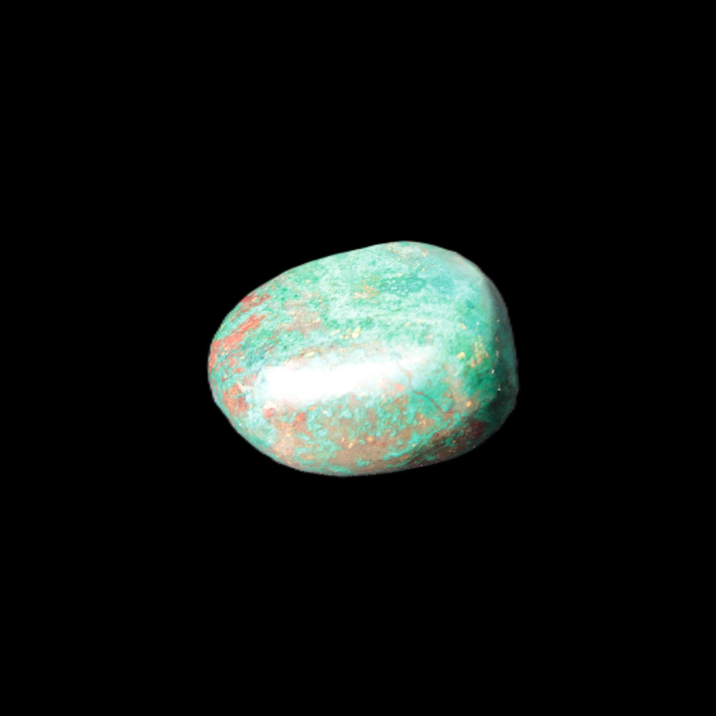 Chrysocolla Malachite tumbled stone 25-35mm 15-19g Rocks and Things Store