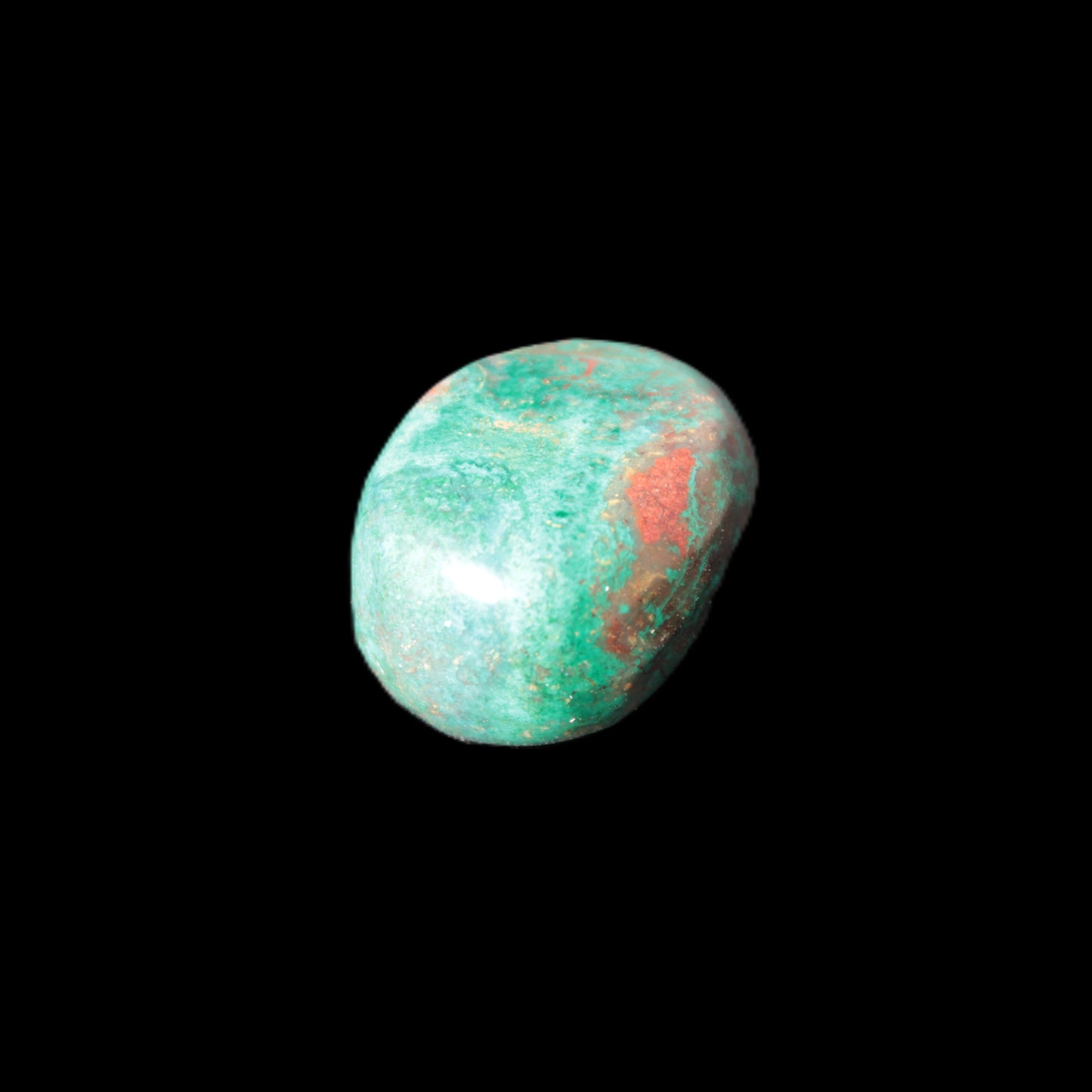 Chrysocolla Malachite tumbled stone 25-35mm 15-19g Rocks and Things Store