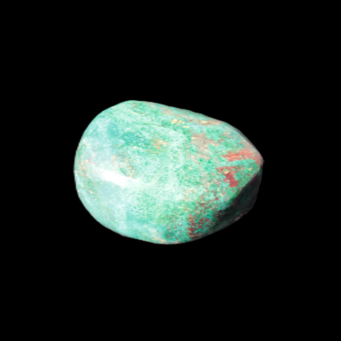 Chrysocolla Malachite tumbled stone 25-35mm 15-19g Rocks and Things Store