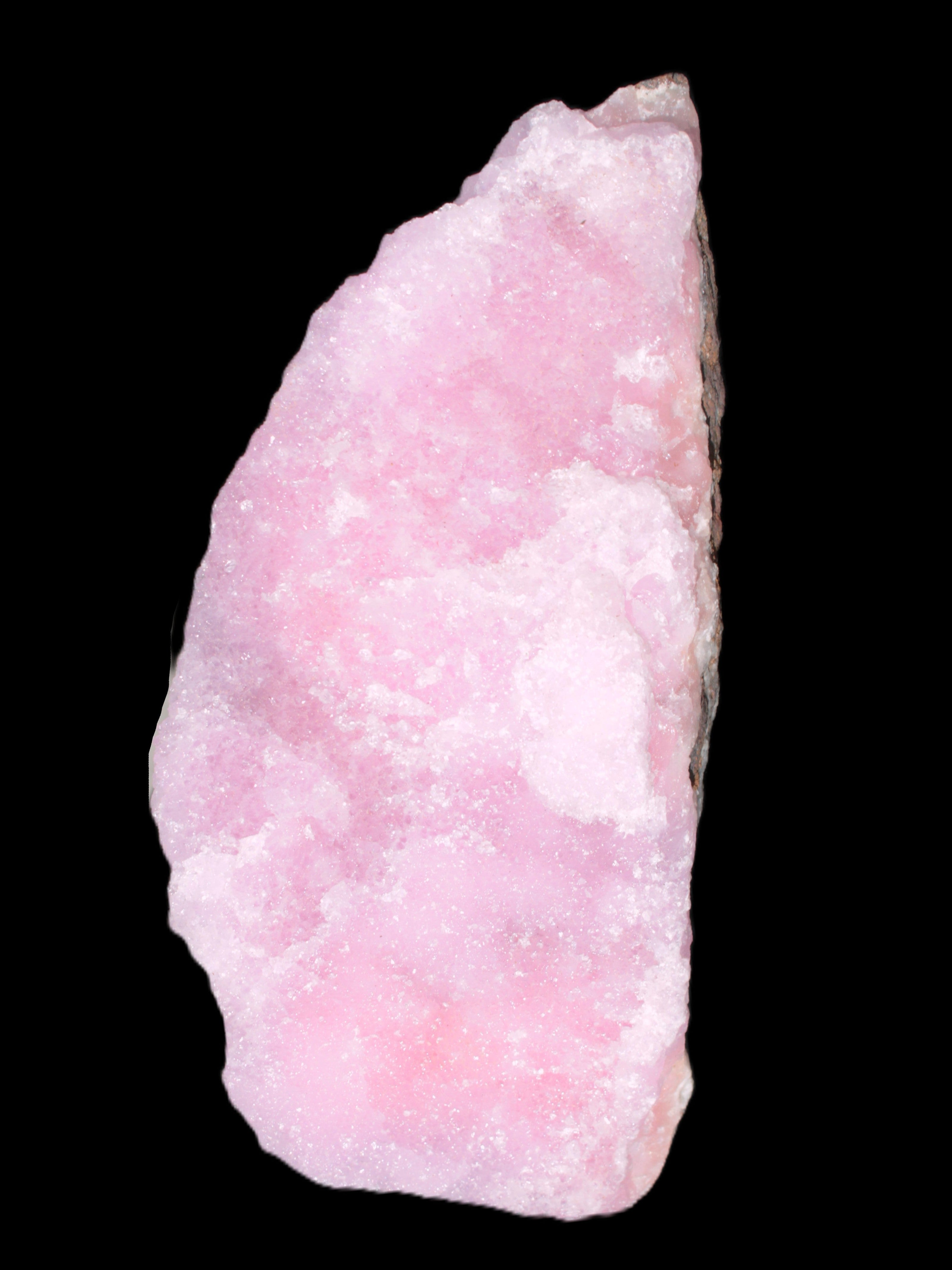 Pink Aragonite specimen on Ironstone matrix 150*22*75mm 336g in bright sunlight -  Rocks and Things Store