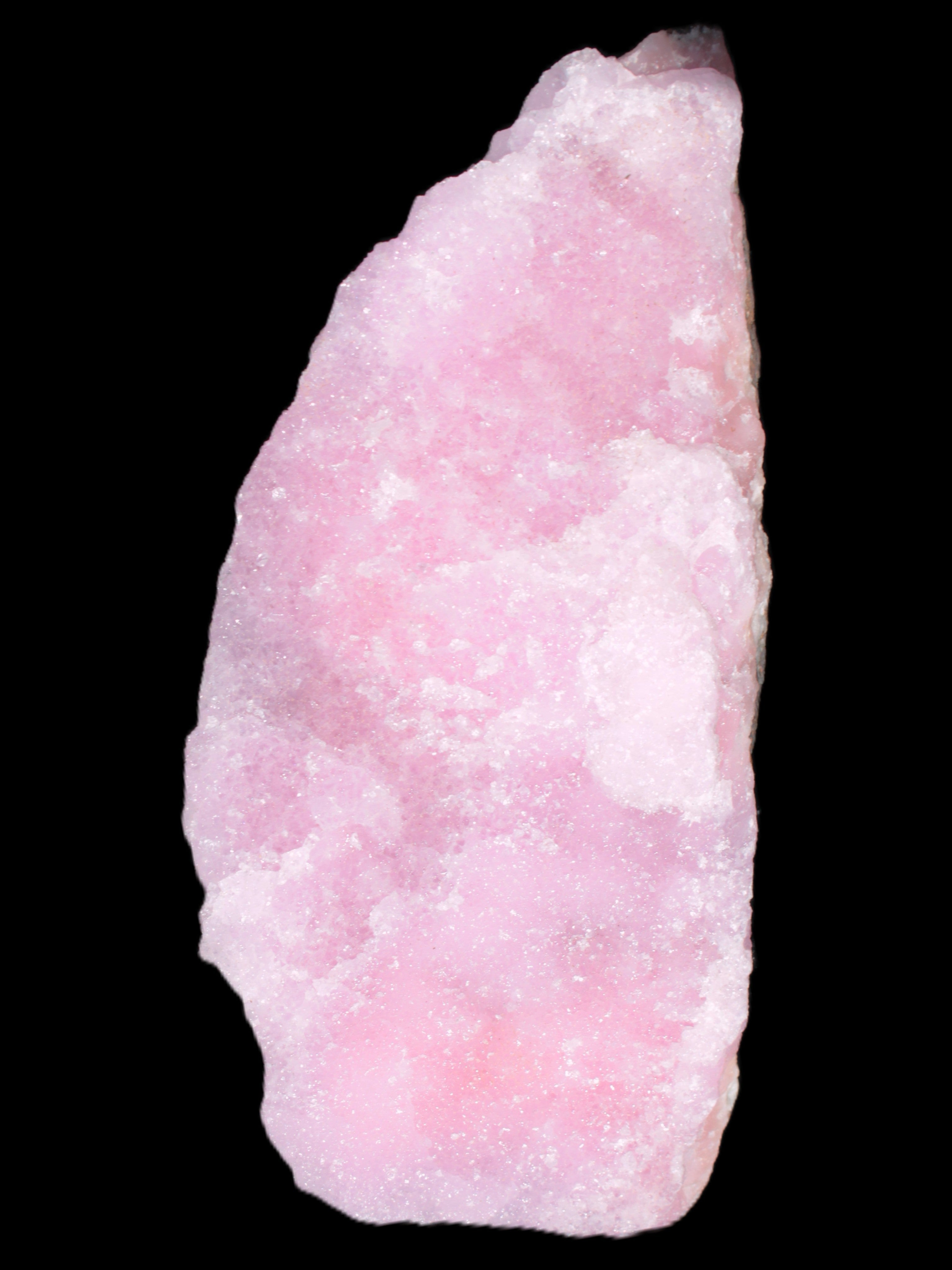 Pink Aragonite specimen on Ironstone matrix 150*22*75mm 336g in bright sunlight -  Rocks and Things Store