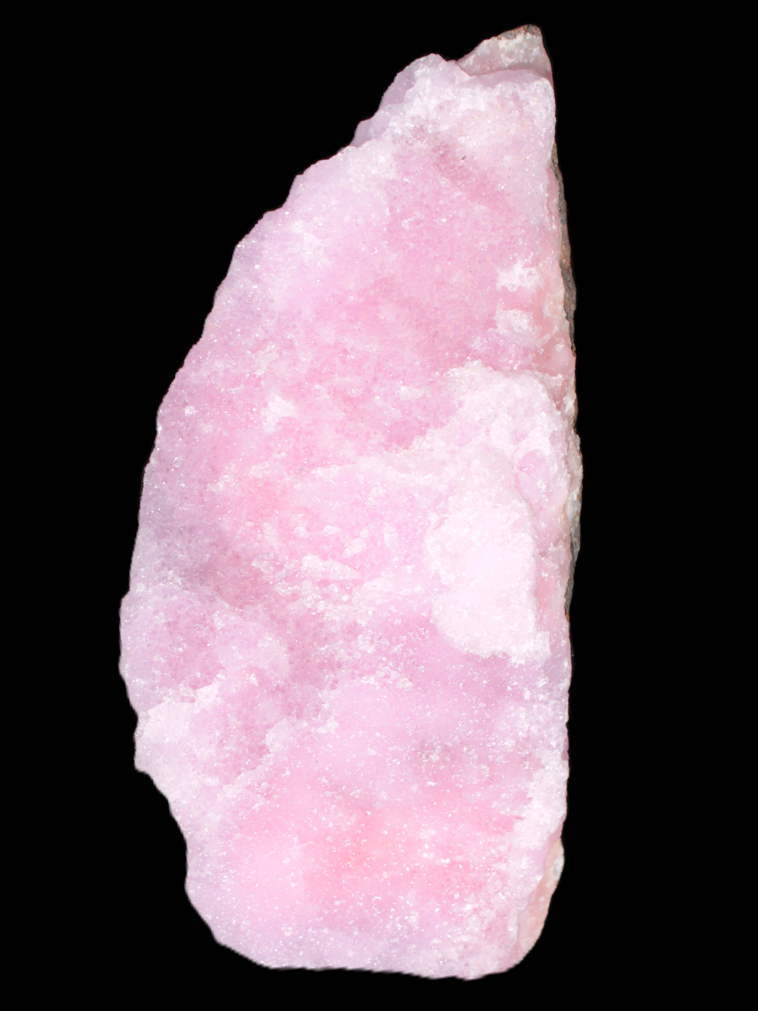 Pink Aragonite specimen on Ironstone matrix 150*22*75mm 336g in bright sunlight -  Rocks and Things Store