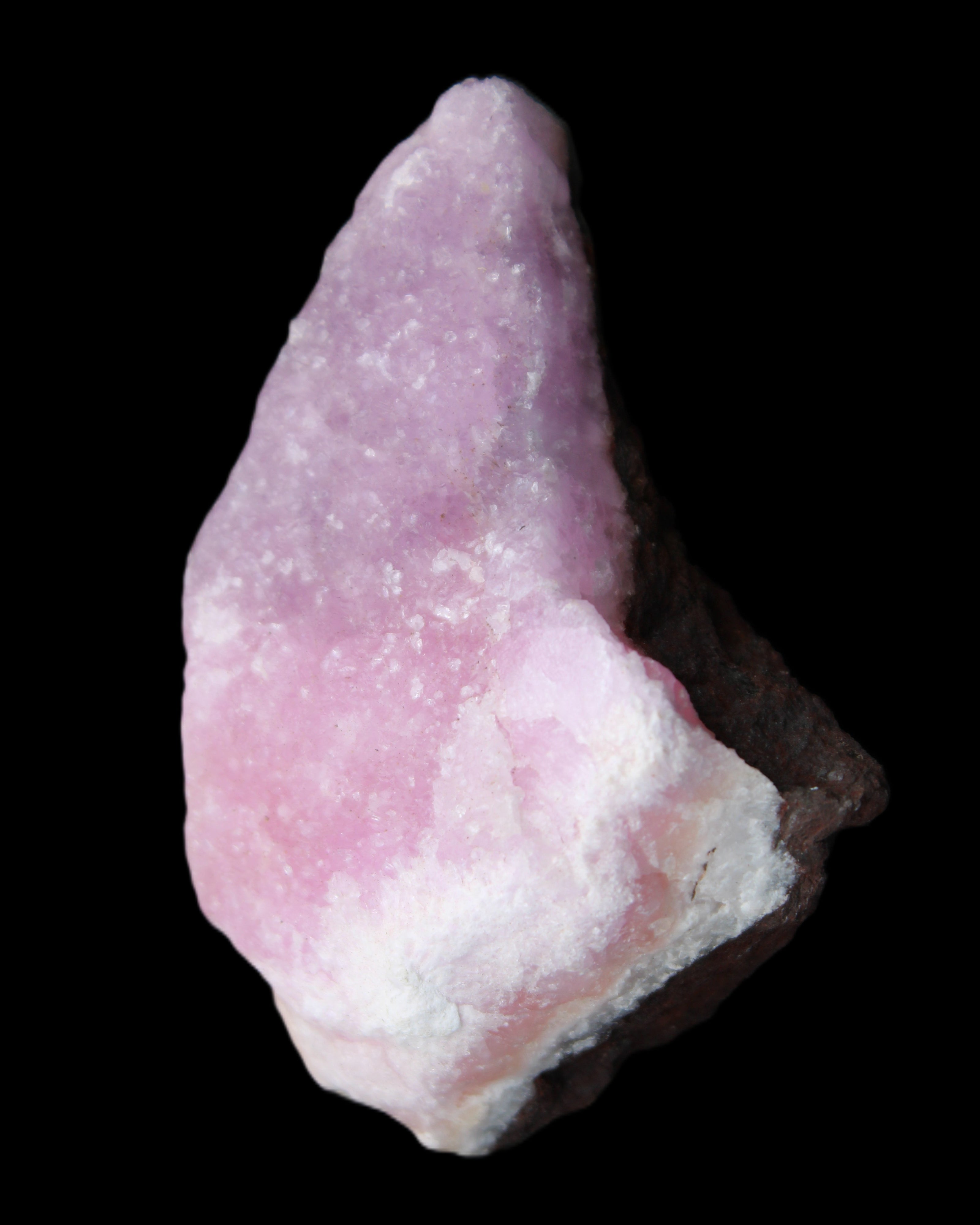 Pink Aragonite specimen on Ironstone matrix  88*40*50mm 275g in sunlight - Rocks and Things Store
