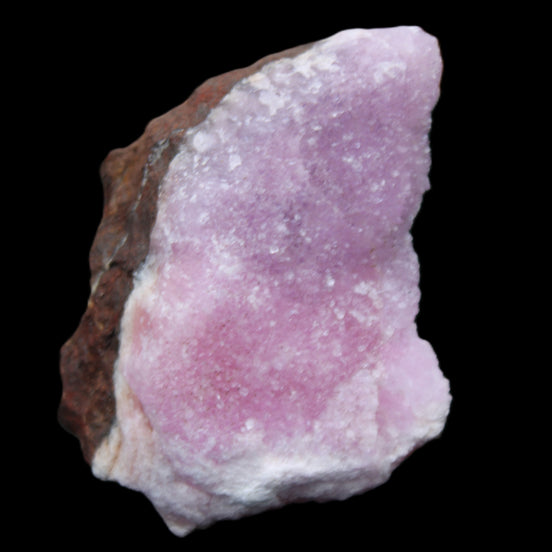Pink Aragonite specimen on Ironstone matrix  88*40*50mm 275g in sunlight - Rocks and Things Store