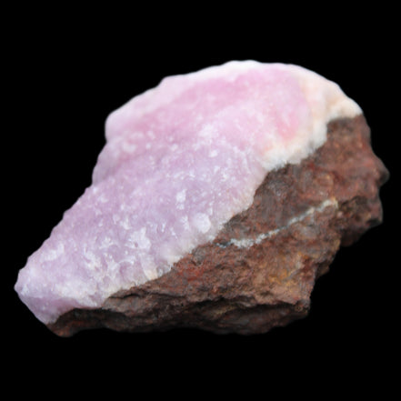 Pink Aragonite specimen on Ironstone matrix  88*40*50mm 275g in sunlight - Rocks and Things Store