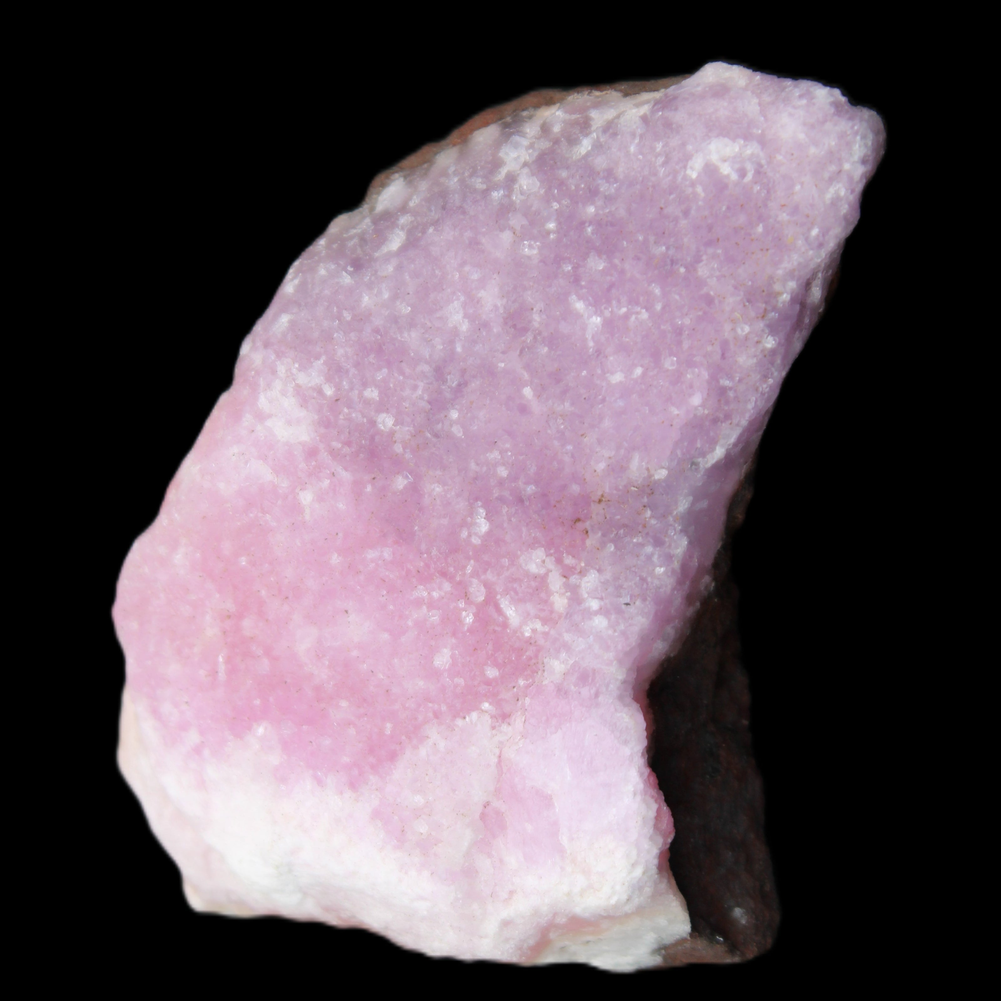 Pink Aragonite specimen on Ironstone matrix  88*40*50mm 275g in sunlight - Rocks and Things Store