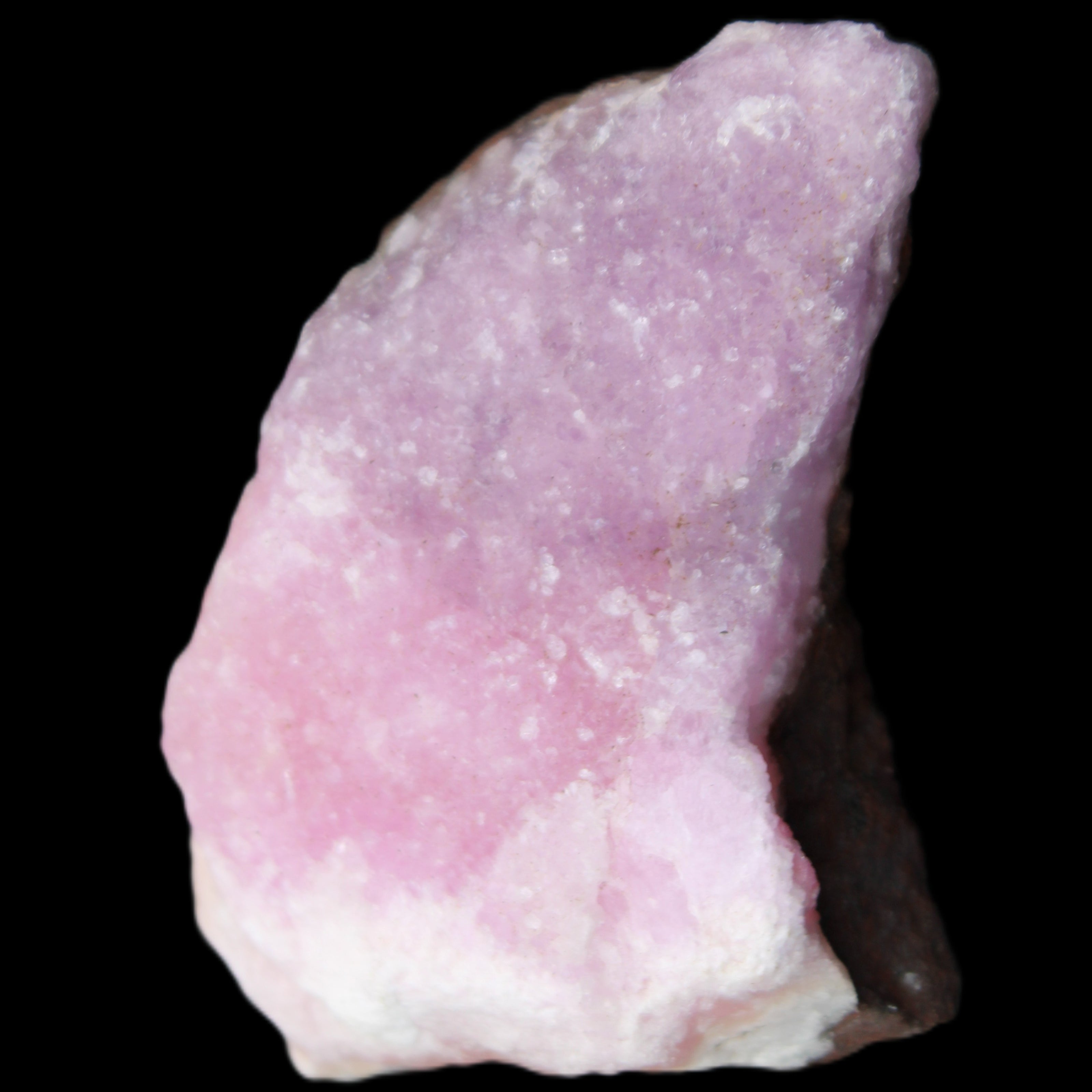 Pink Aragonite specimen on Ironstone matrix  88*40*50mm 275g in sunlight - Rocks and Things Store