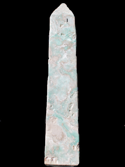 Caribbean Calcite obelisk 83*59*375mm 3089g Rocks and Things Store