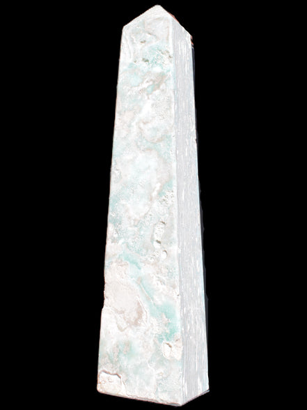 Caribbean Calcite obelisk 83*59*375mm 3089g Rocks and Things Store
