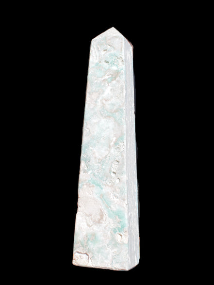 Caribbean Calcite obelisk 83*59*375mm 3089g Rocks and Things Store
