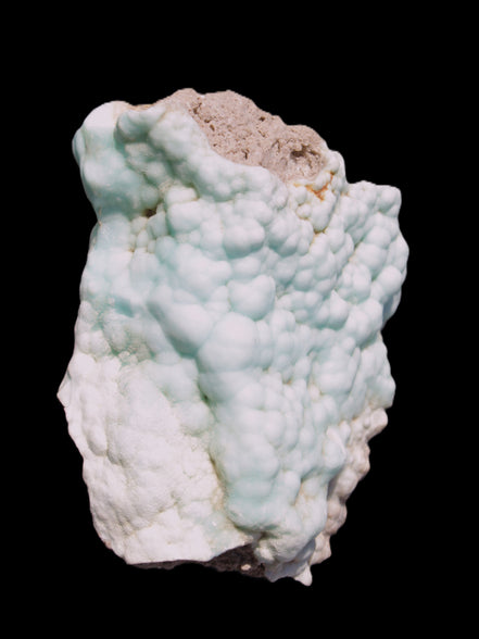 Blue Aragonite Caribbean Calcite specimen 95*48*68mm 352.2g Rocks and Things Store