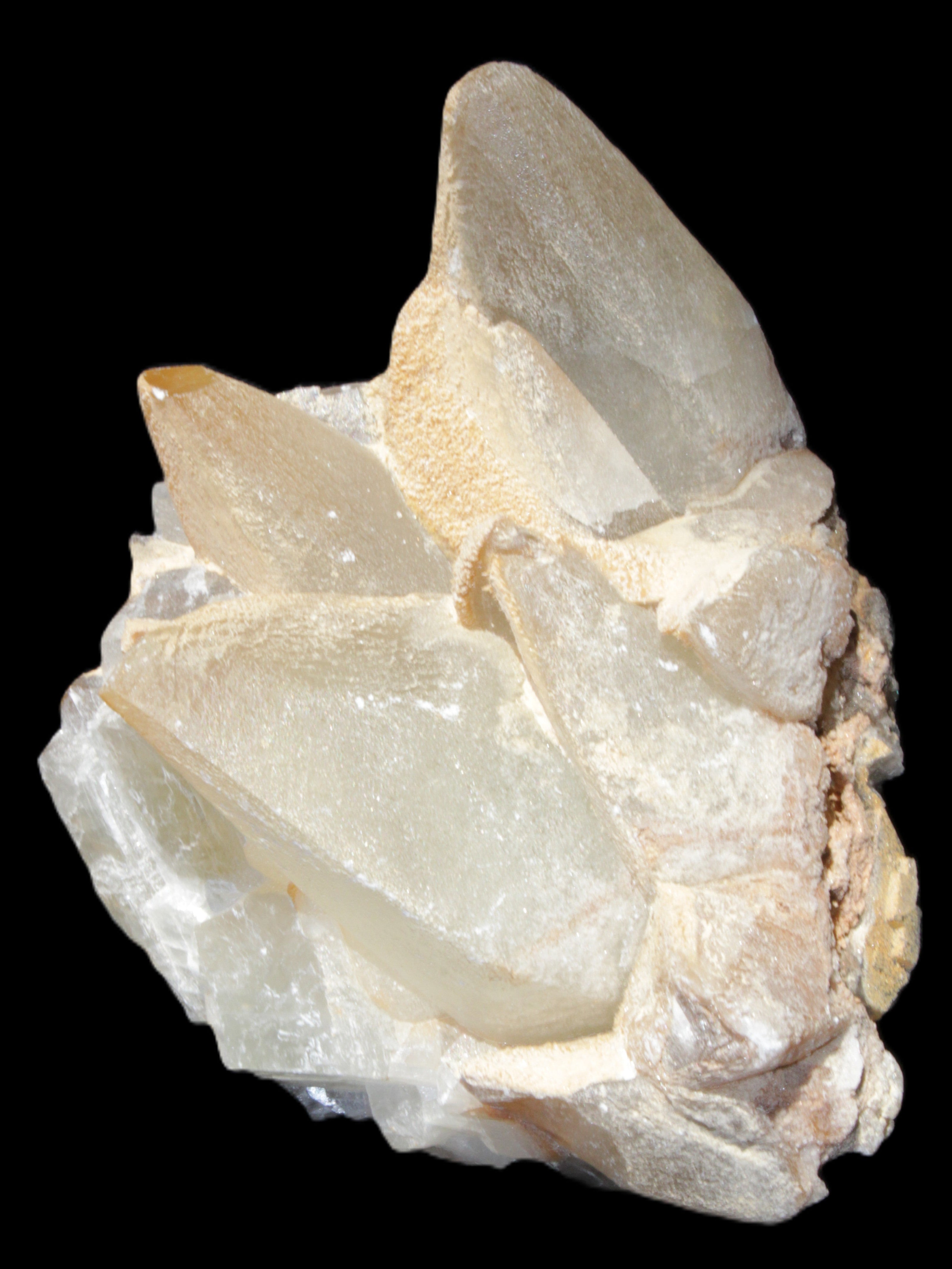 Dogtooth calcite cluster 100*82*78mm 508g Rocks and Things Store