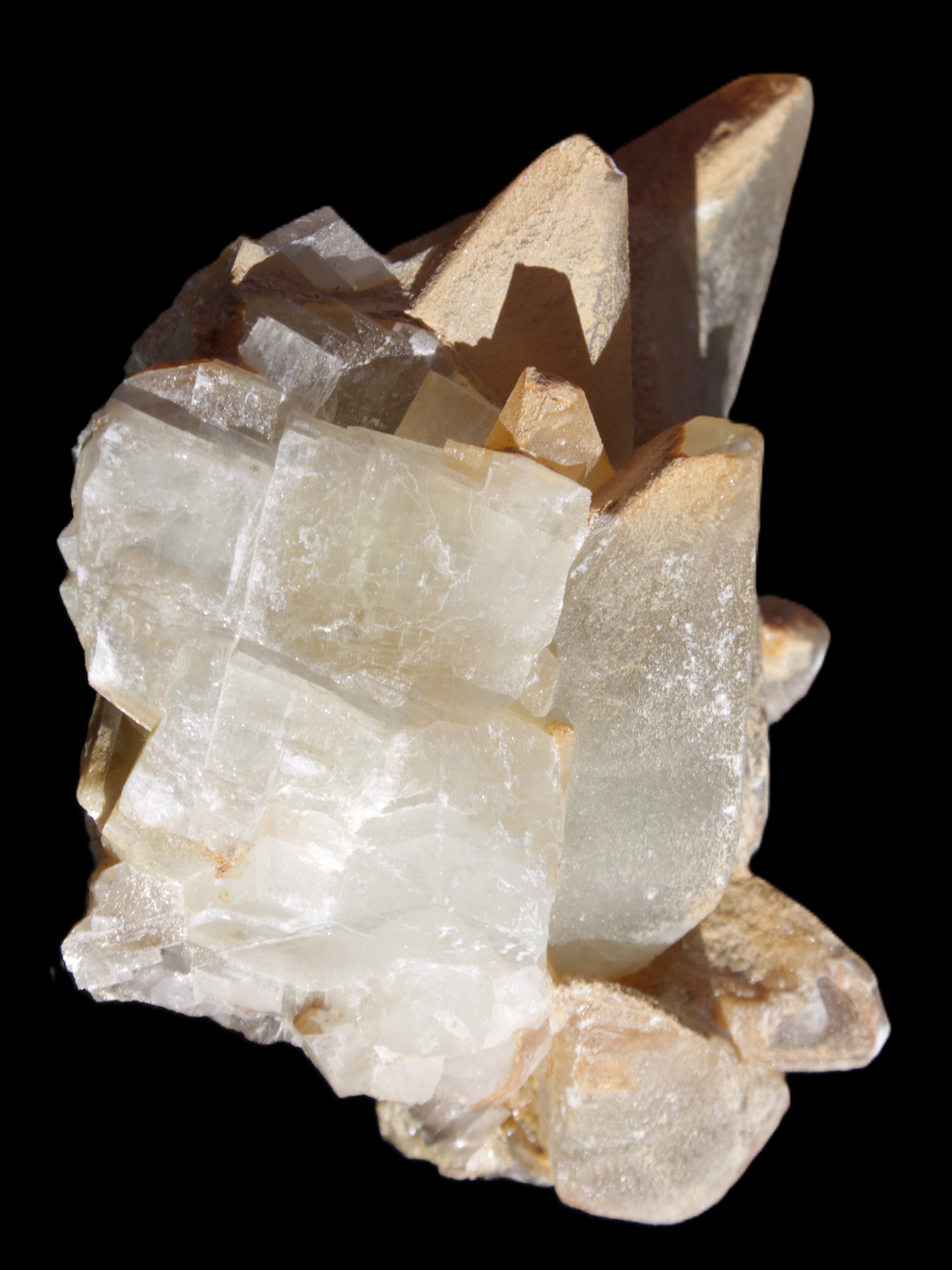 Dogtooth calcite cluster 100*82*78mm 508g Rocks and Things Store