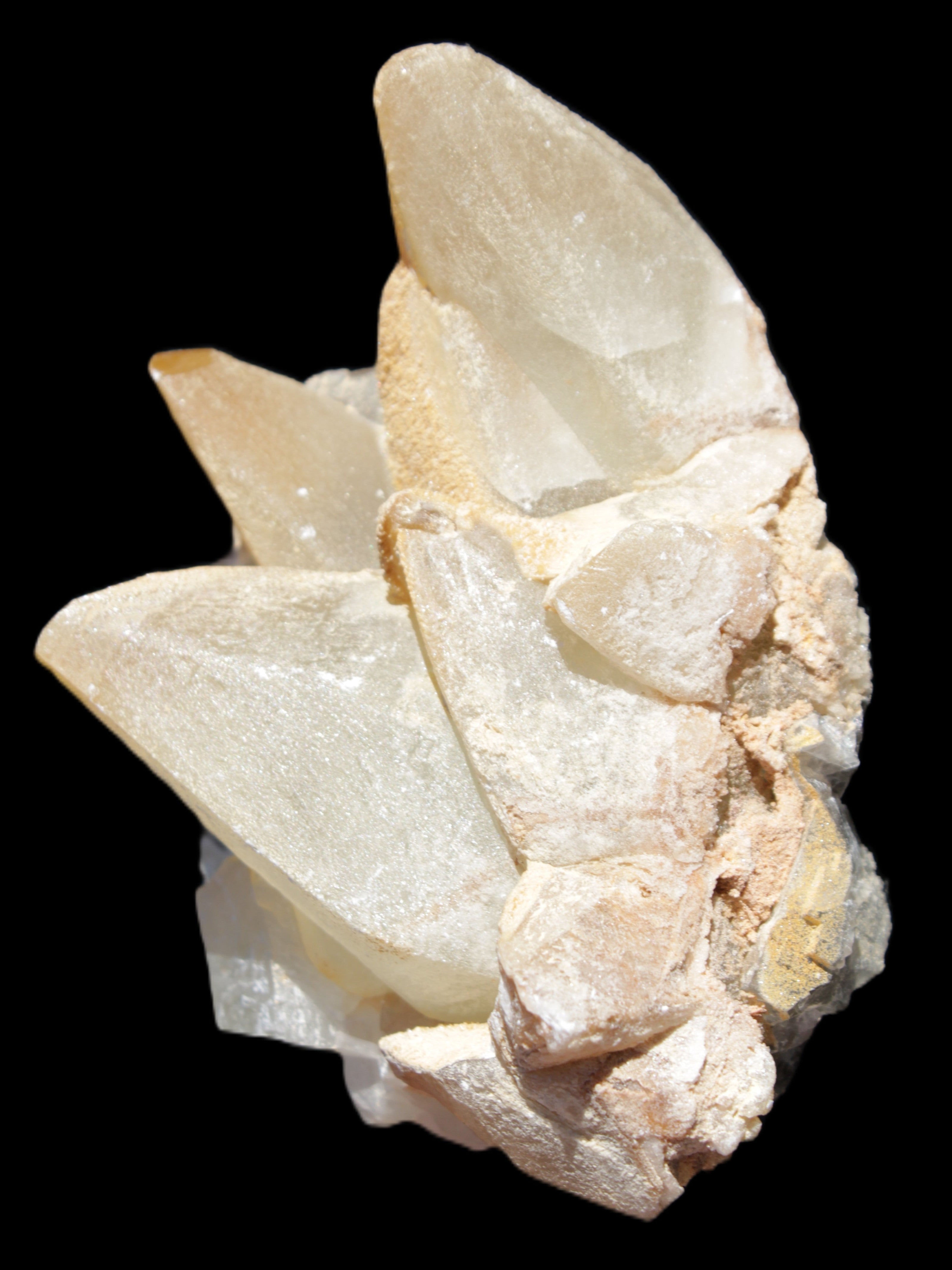 Dogtooth calcite cluster 100*82*78mm 508g Rocks and Things Store