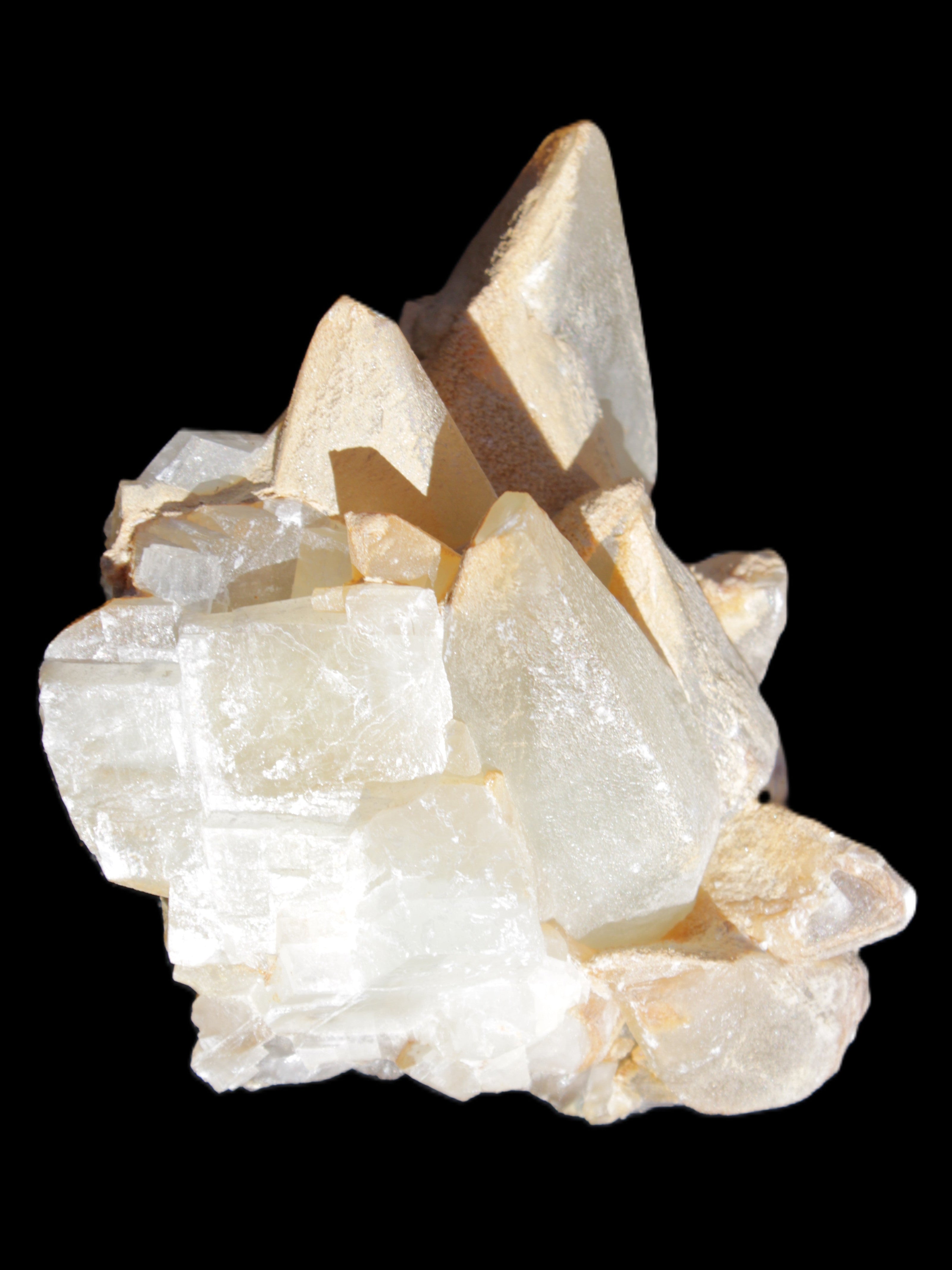 Dogtooth calcite cluster 100*82*78mm 508g Rocks and Things Store
