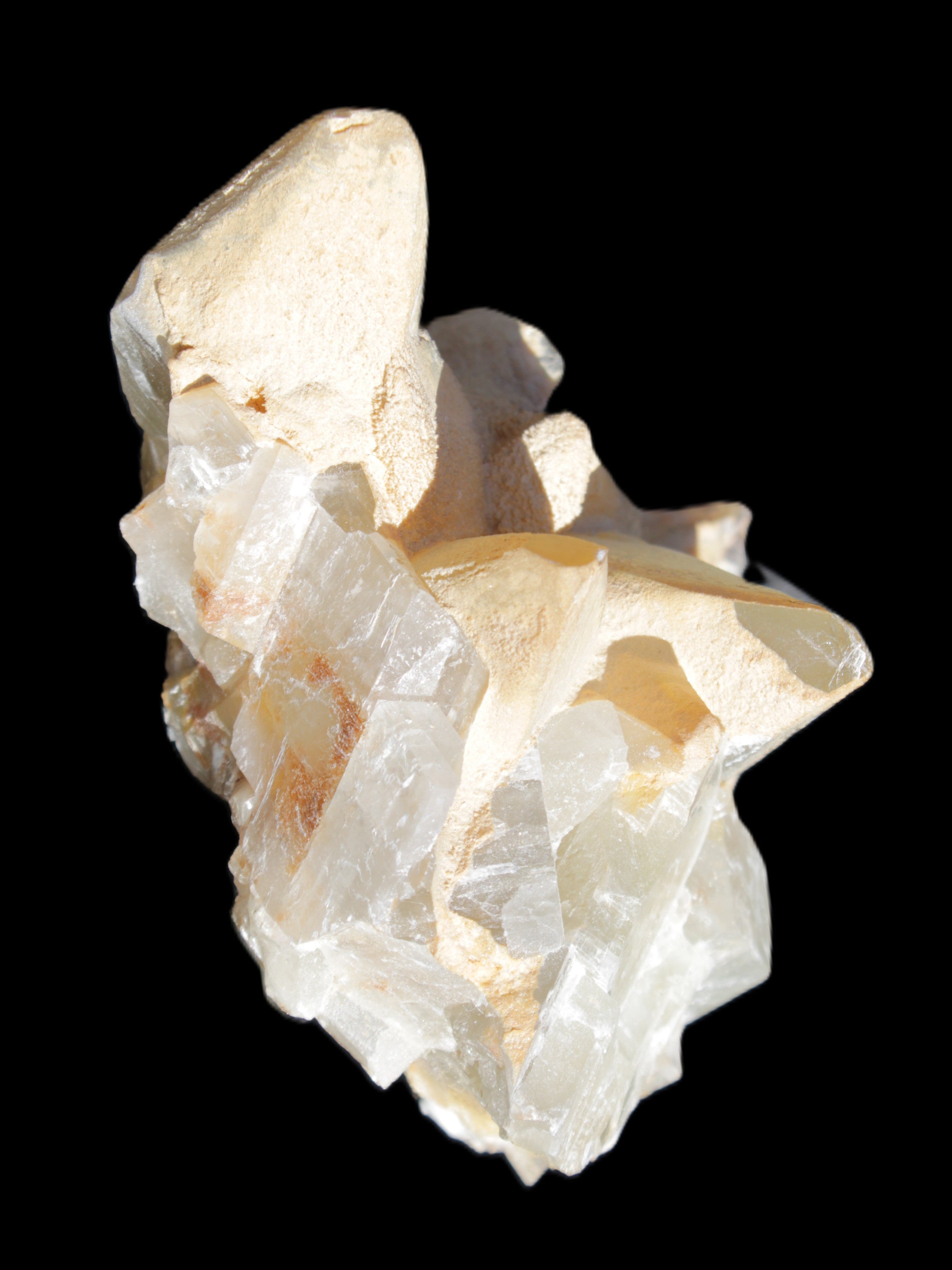 Dogtooth calcite cluster 100*82*78mm 508g Rocks and Things Store
