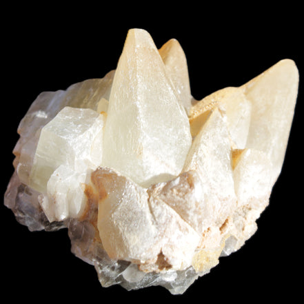 Dogtooth calcite cluster 100*82*78mm 508g Rocks and Things Store