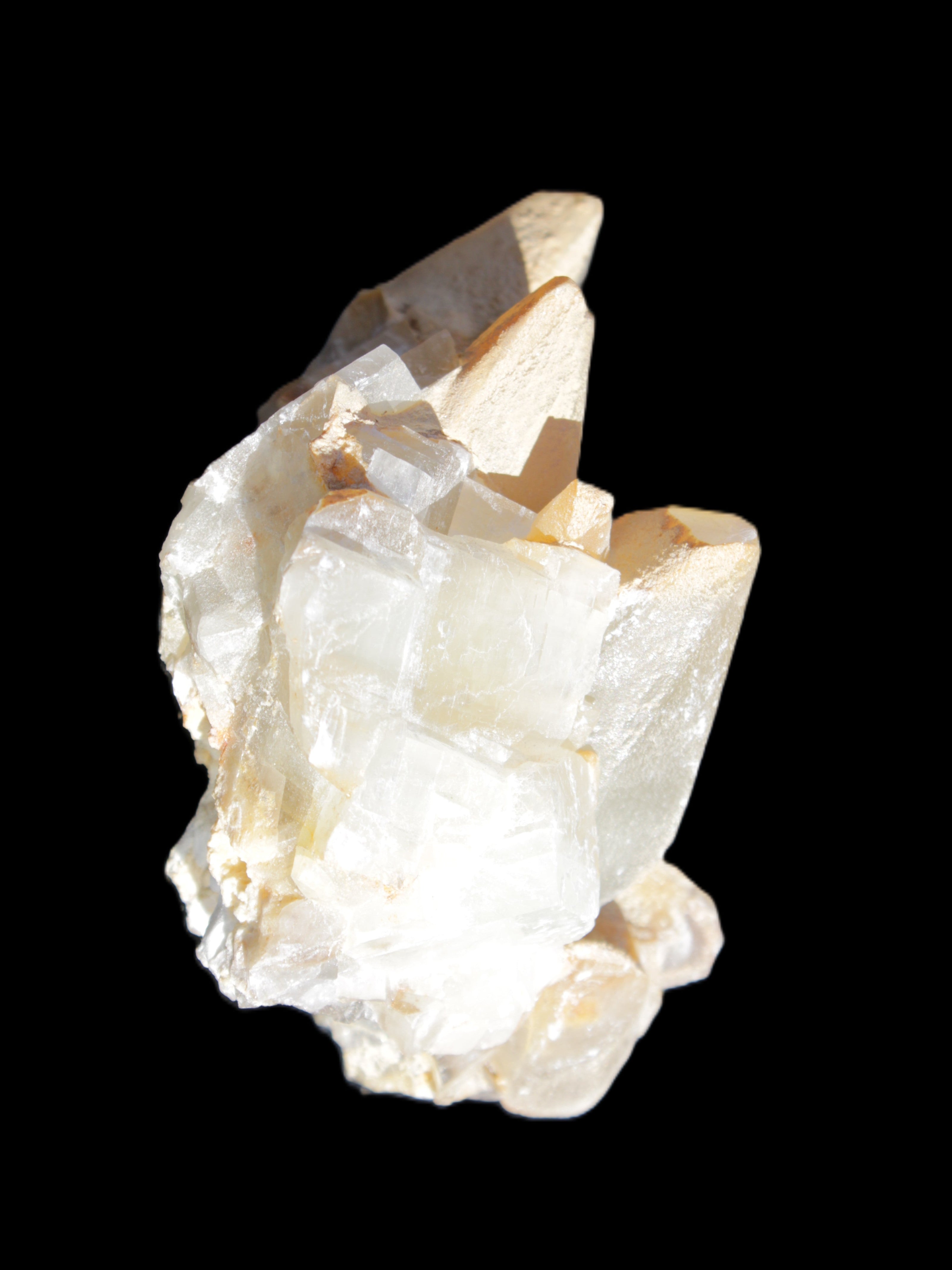 Dogtooth calcite cluster 100*82*78mm 508g Rocks and Things Store