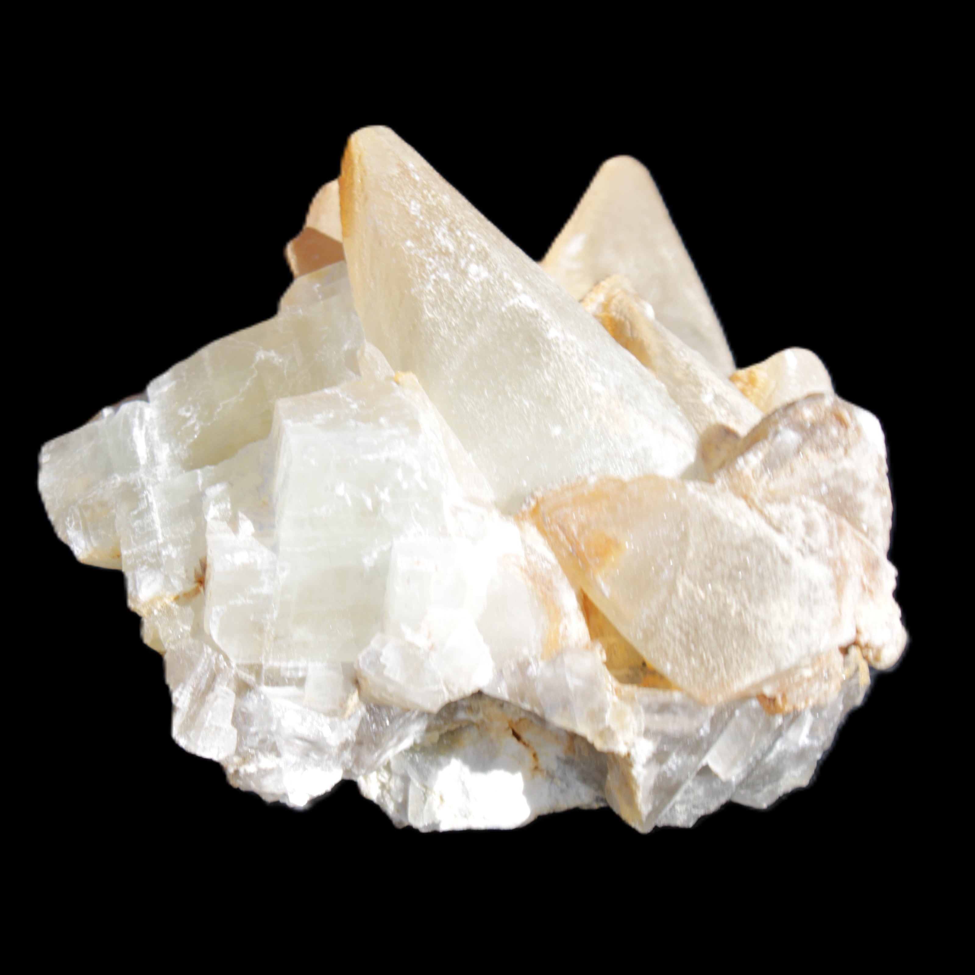 Dogtooth calcite cluster 100*82*78mm 508g Rocks and Things Store