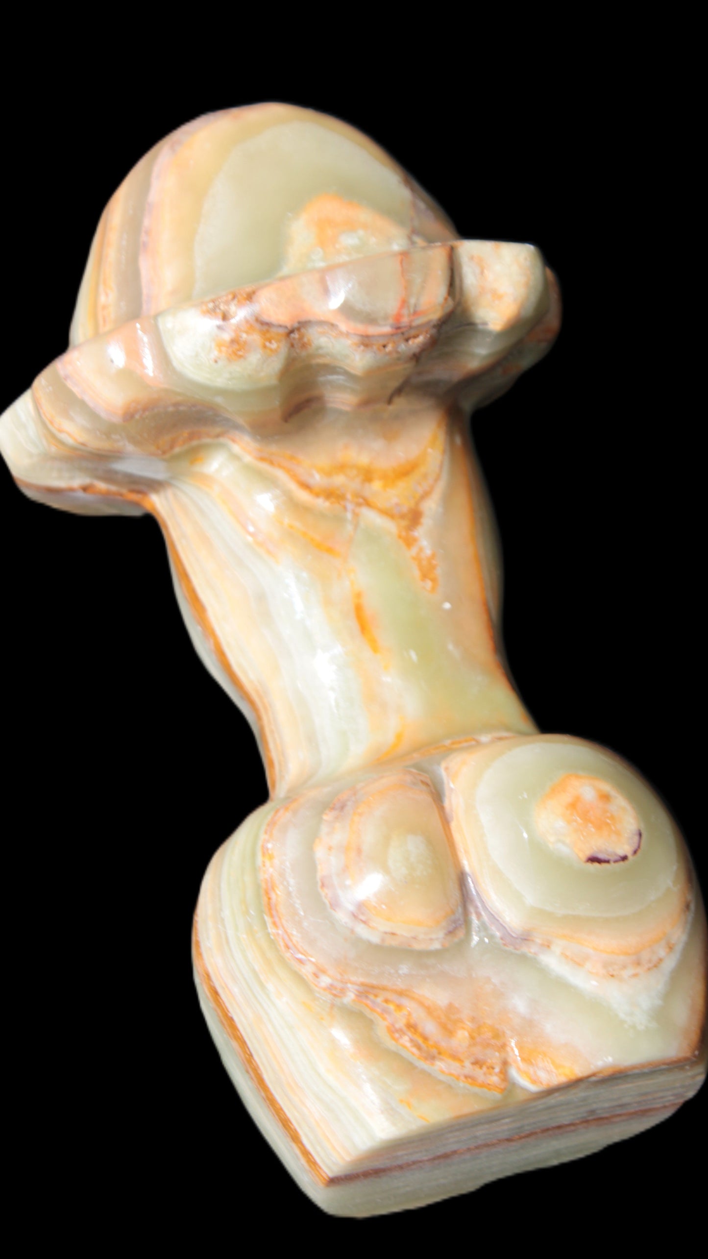 Afgan Jade weird goddess 80 *130mm 758g Rocks and Things