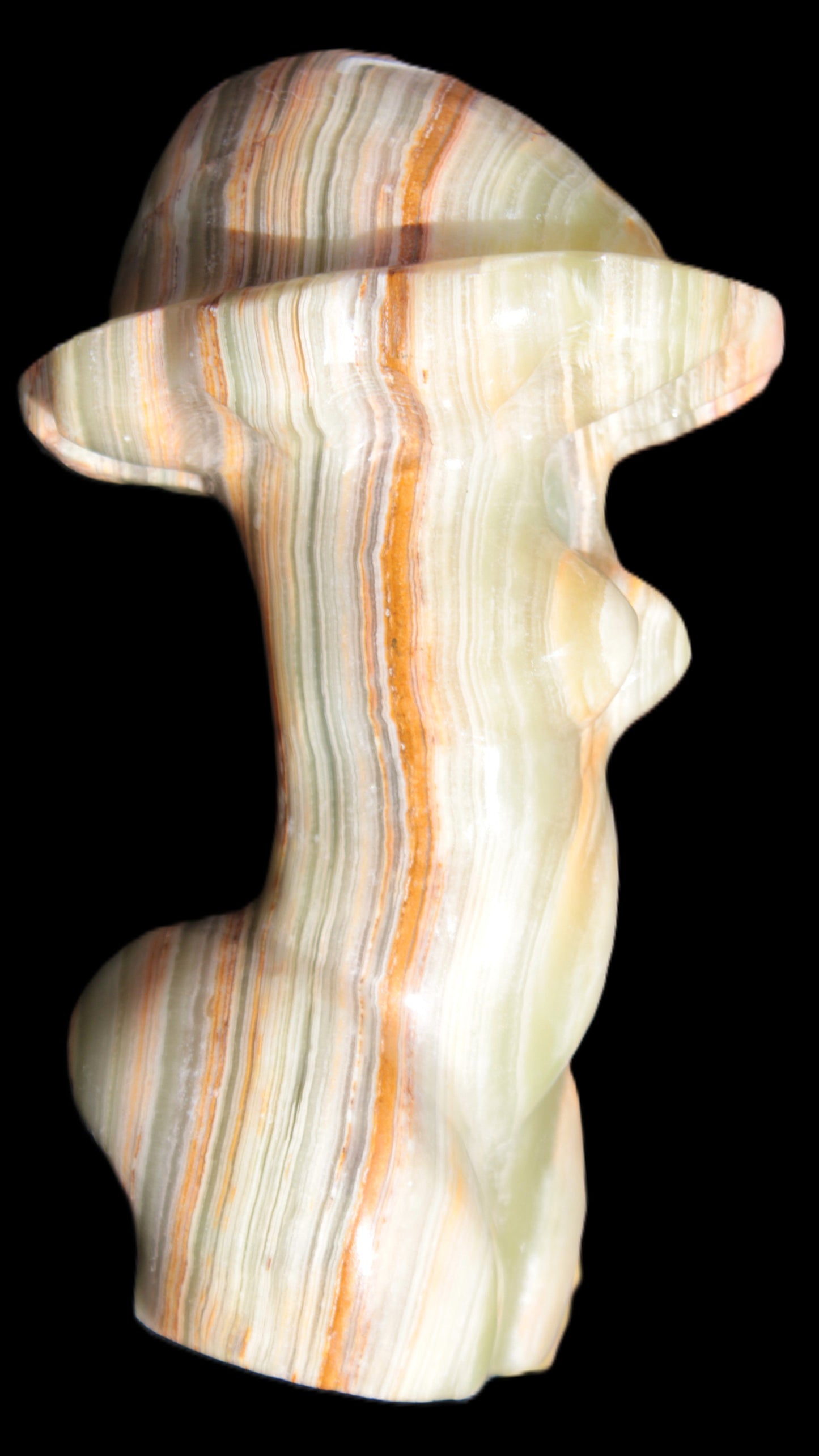 Afgan Jade weird goddess 80 *130mm 758g Rocks and Things