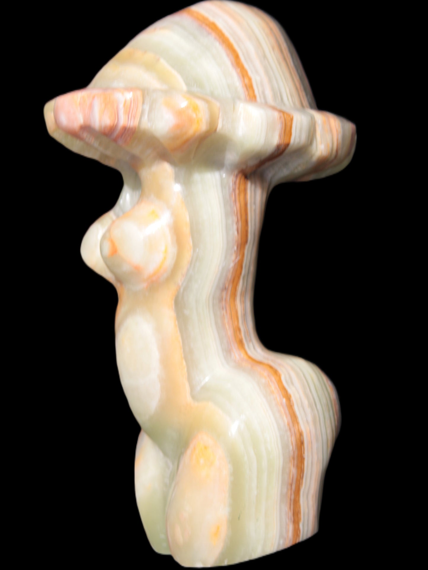 Afgan Jade weird goddess 80 *130mm 758g Rocks and Things