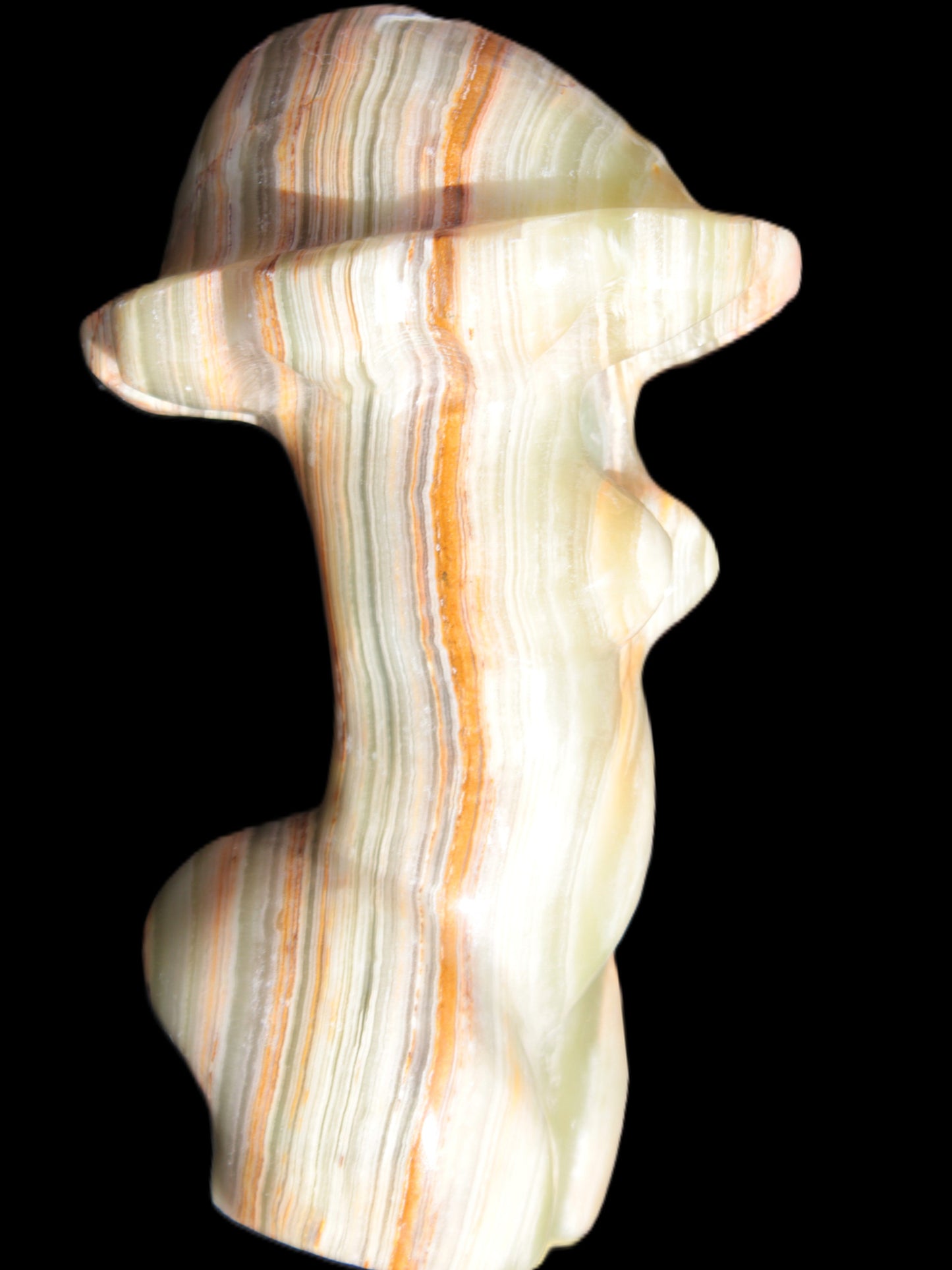 Afgan Jade weird goddess 80 *130mm 758g Rocks and Things