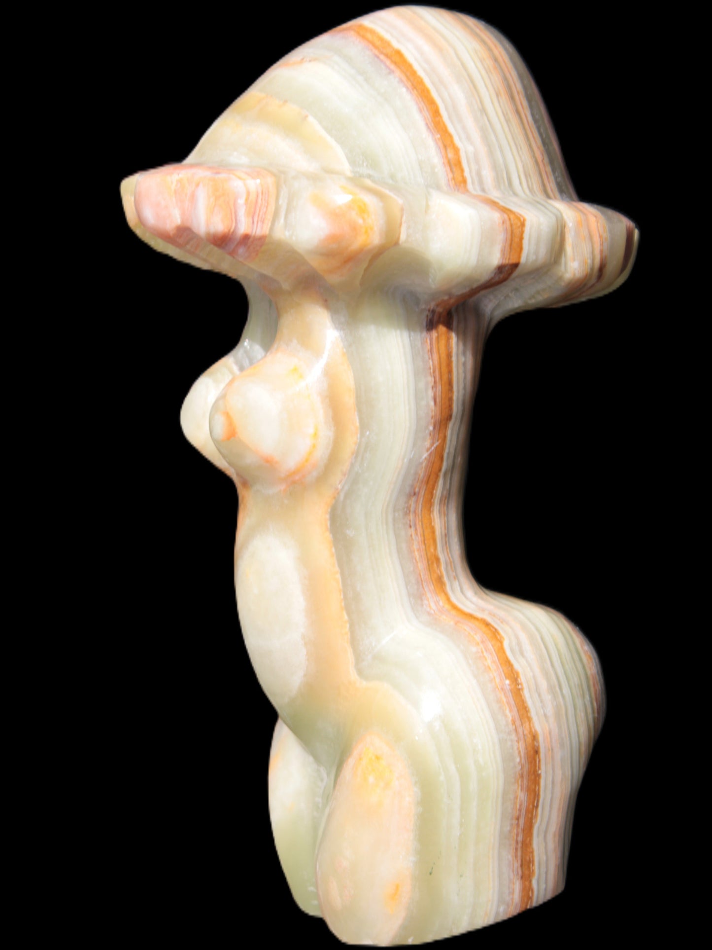 Afgan Jade weird goddess 80 *130mm 758g Rocks and Things