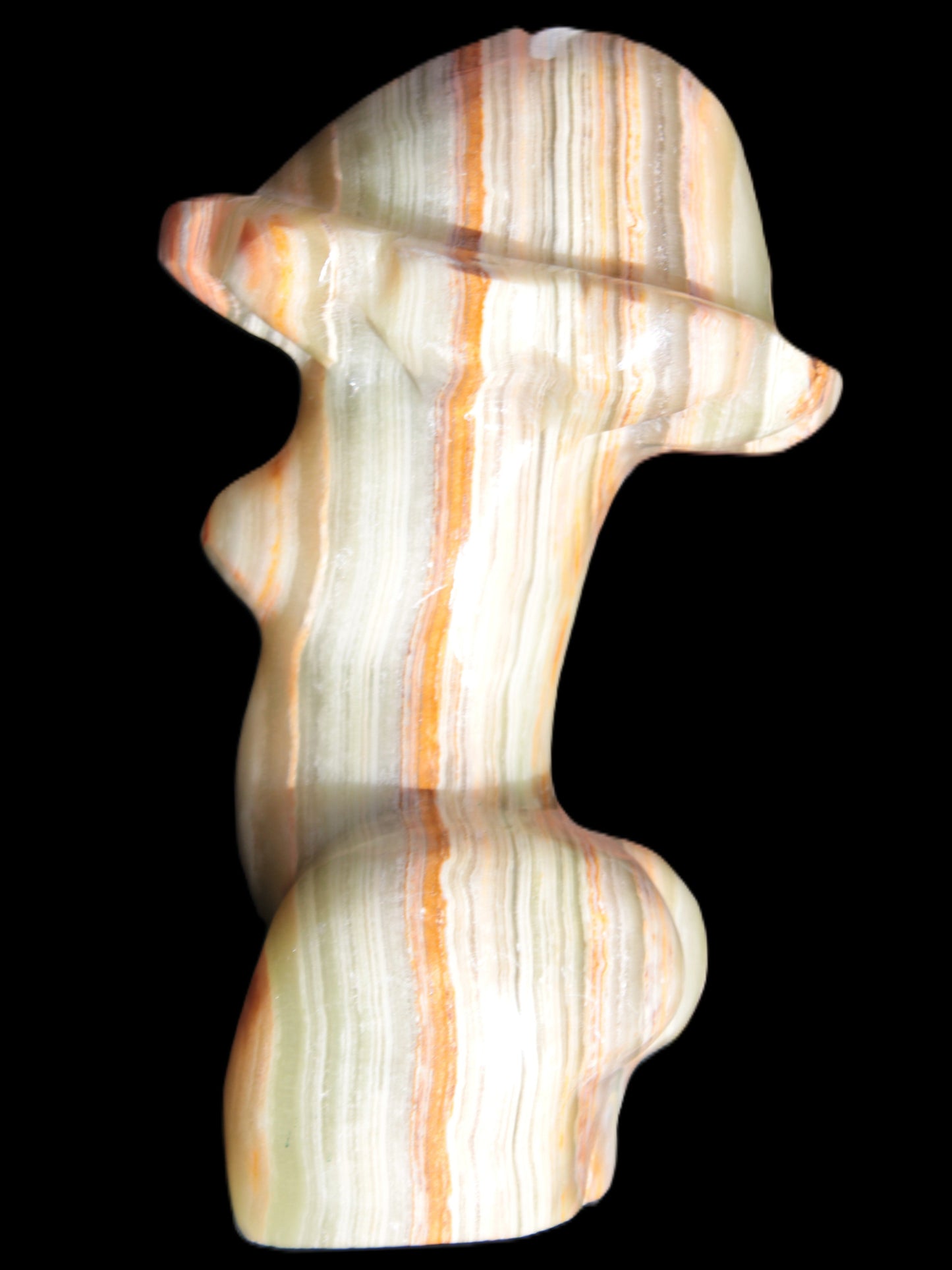 Afgan Jade weird goddess 80 *130mm 758g Rocks and Things