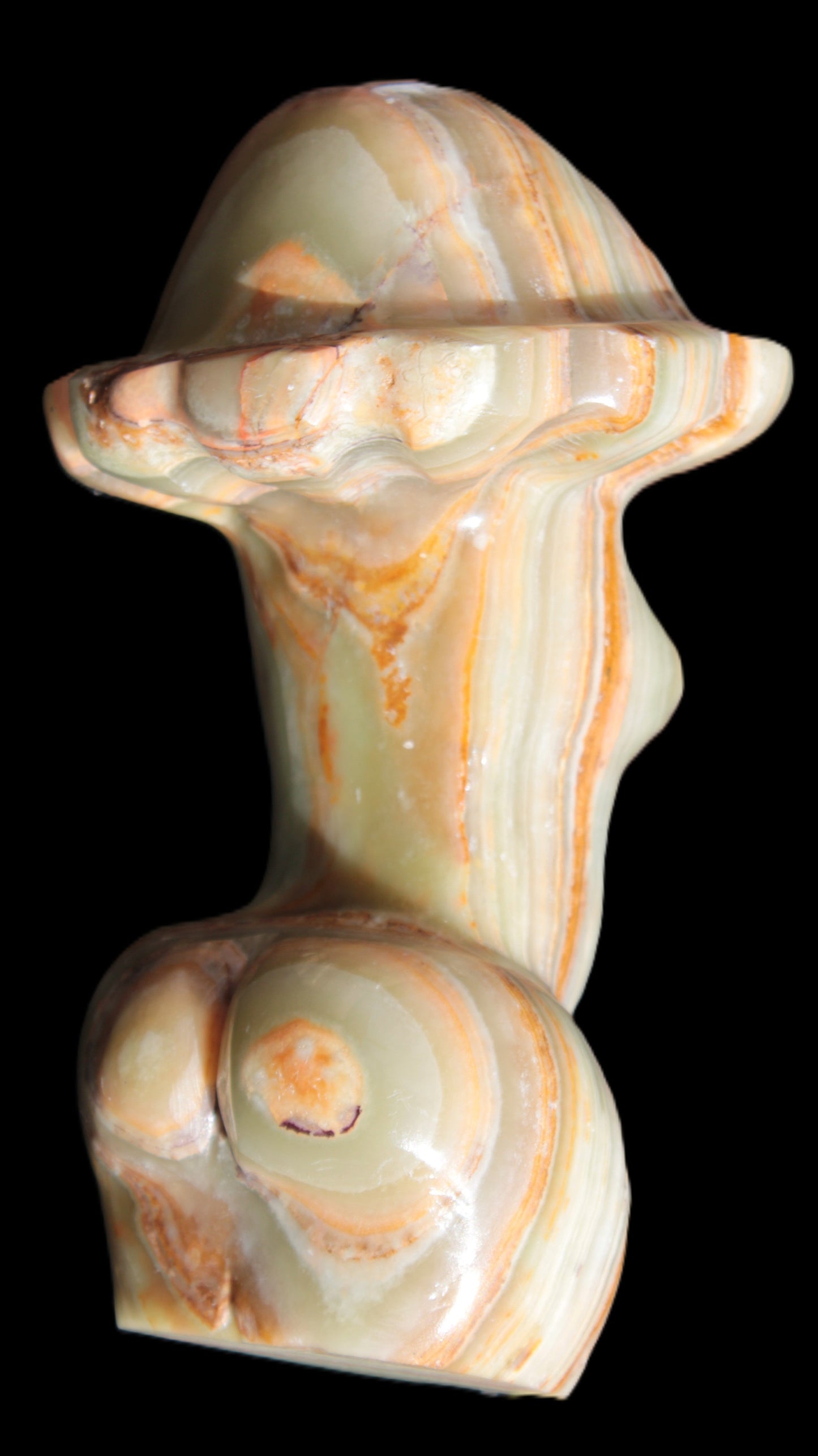Afgan Jade weird goddess 80 *130mm 758g Rocks and Things