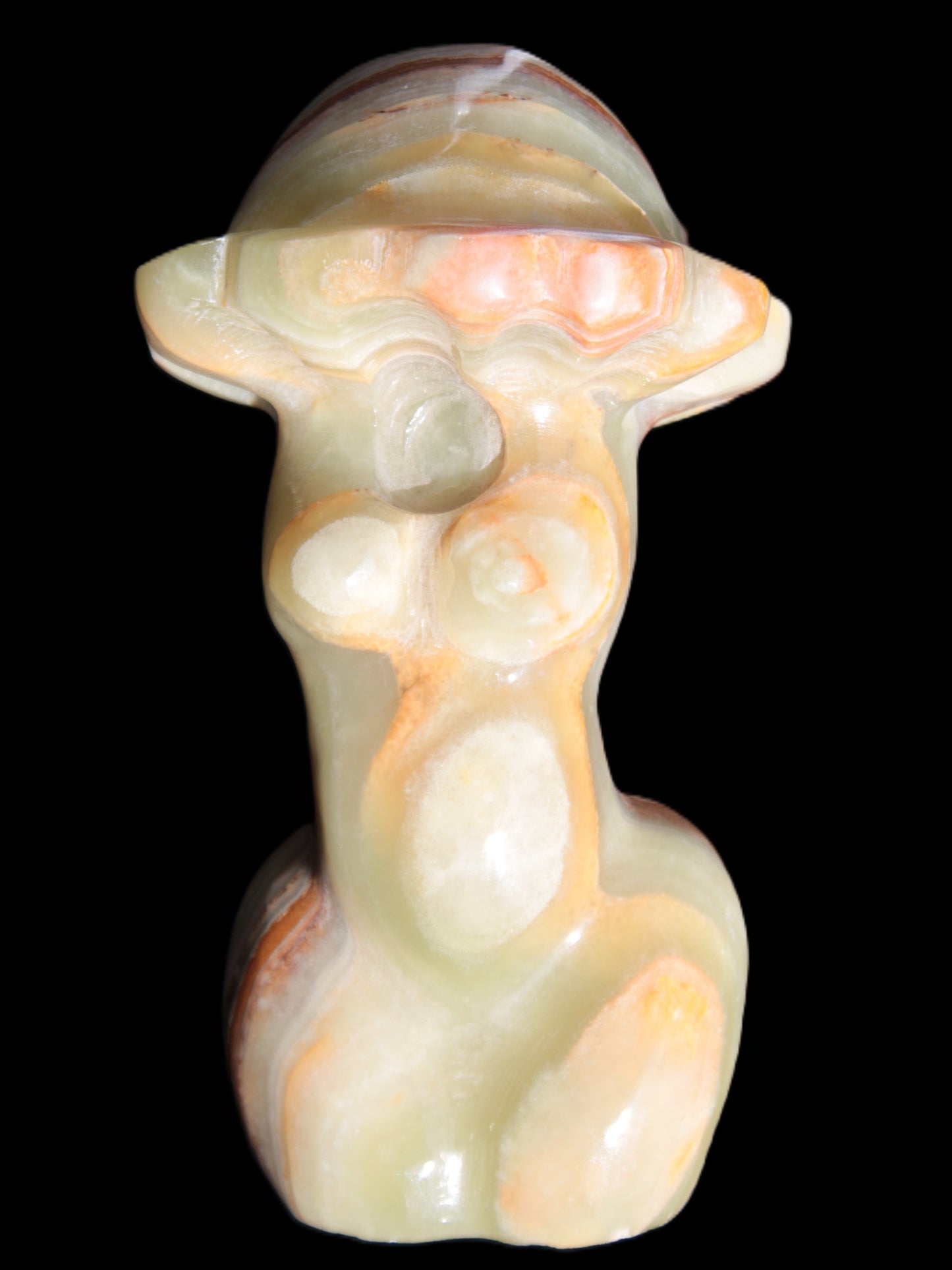 Afgan Jade weird goddess 80 *130mm 758g Rocks and Things
