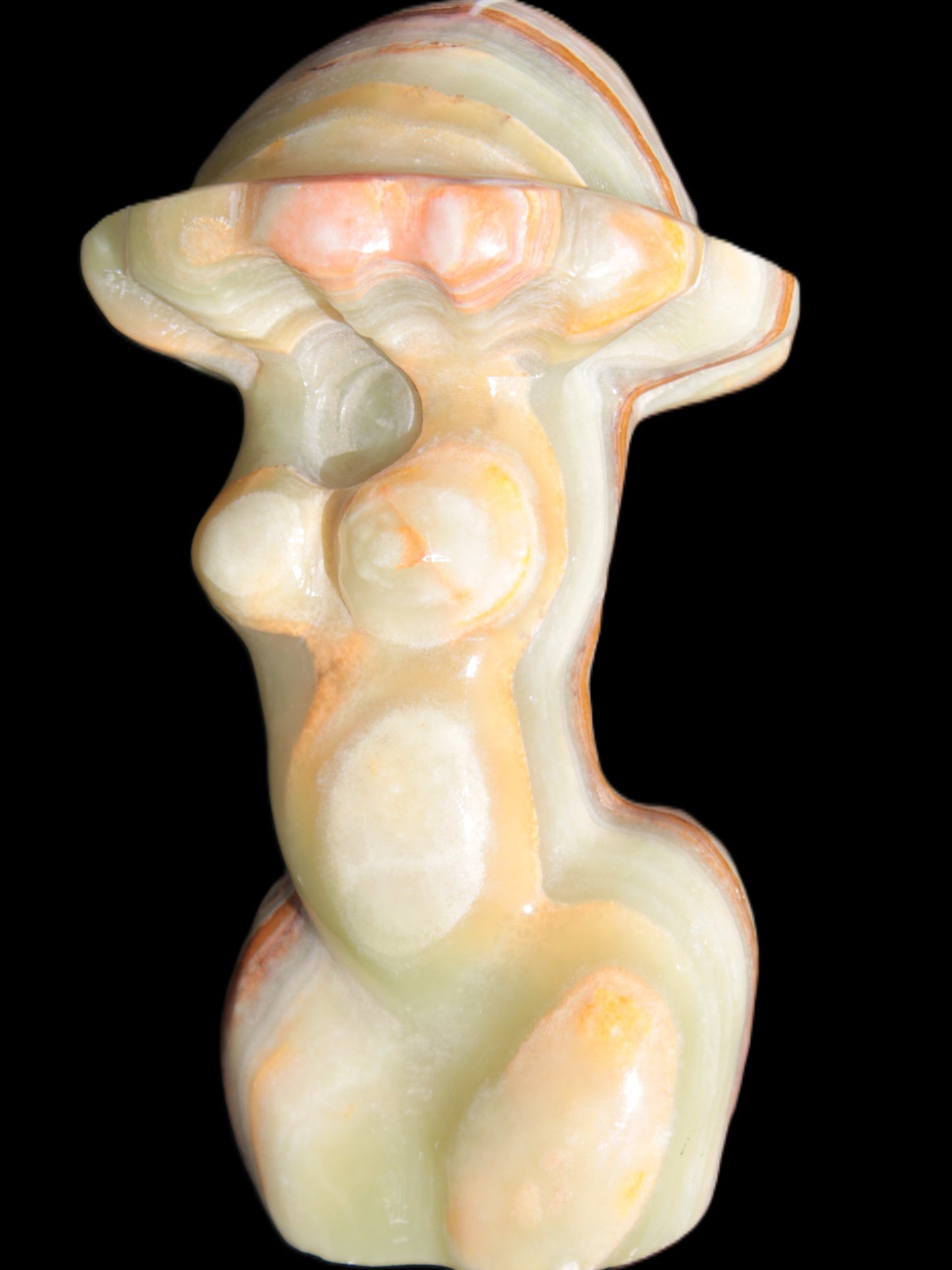 Afgan Jade weird goddess 80 *130mm 758g Rocks and Things