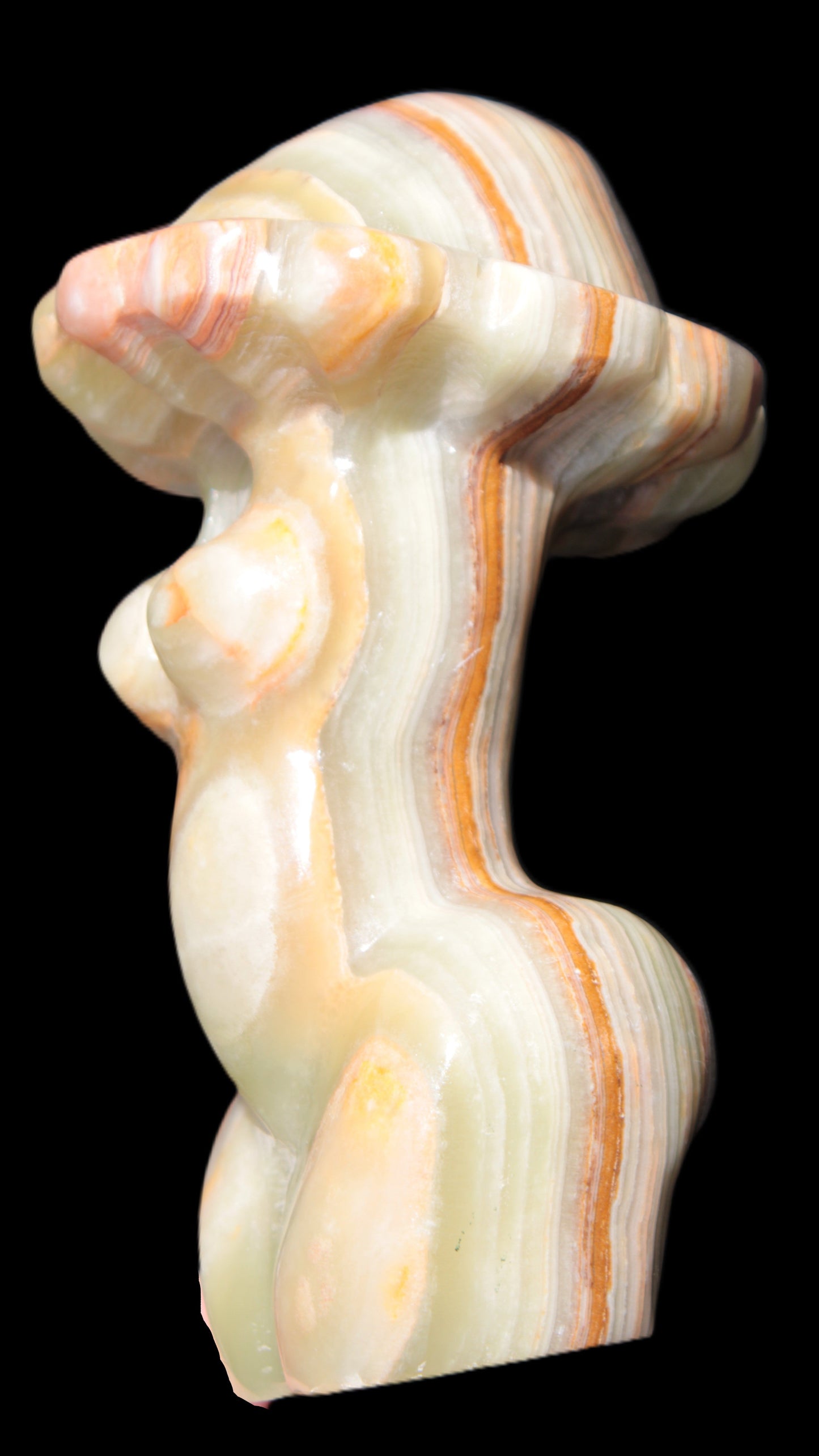Afgan Jade weird goddess 80 *130mm 758g Rocks and Things