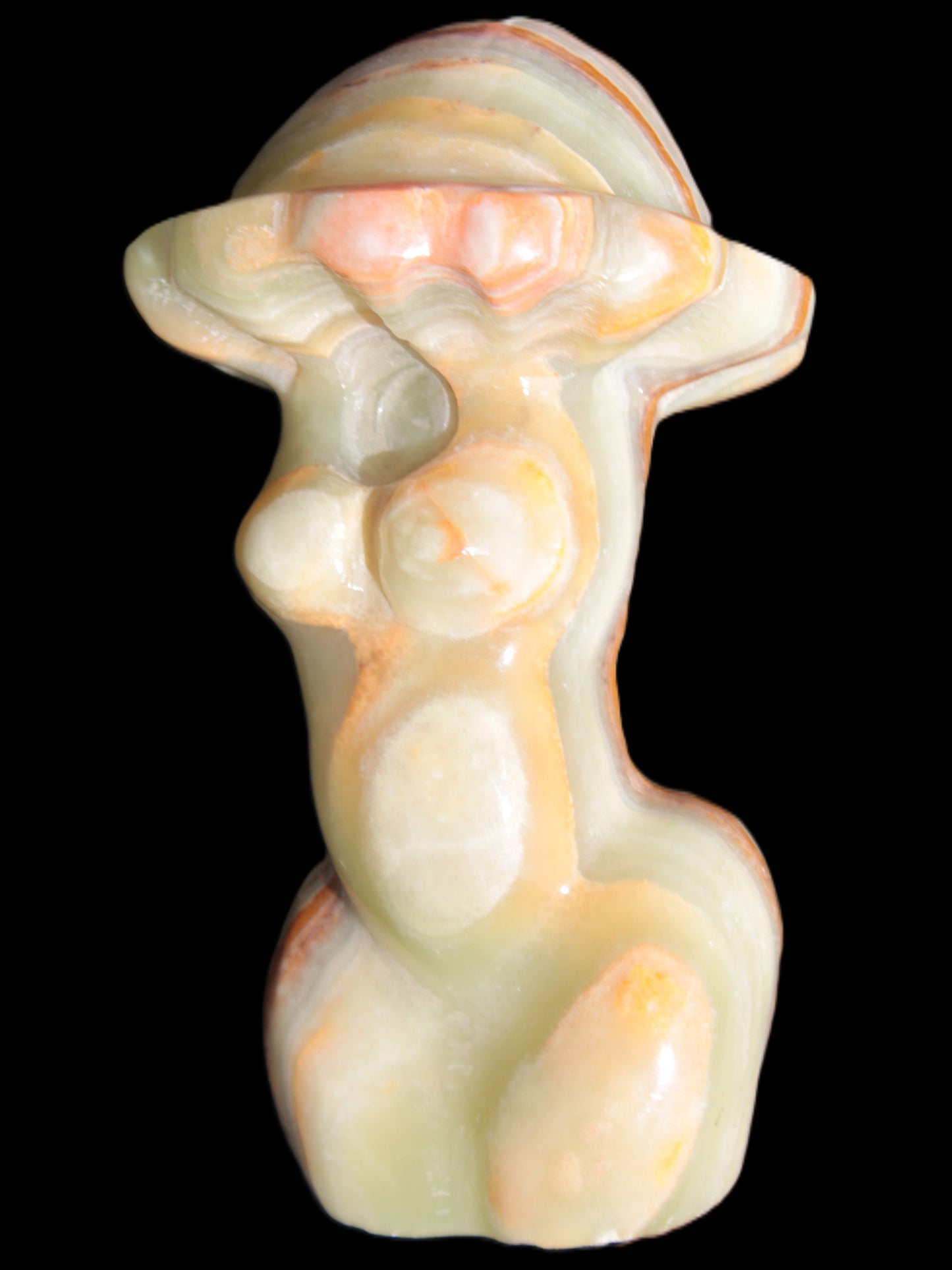 Afgan Jade weird goddess 80 *130mm 758g Rocks and Things