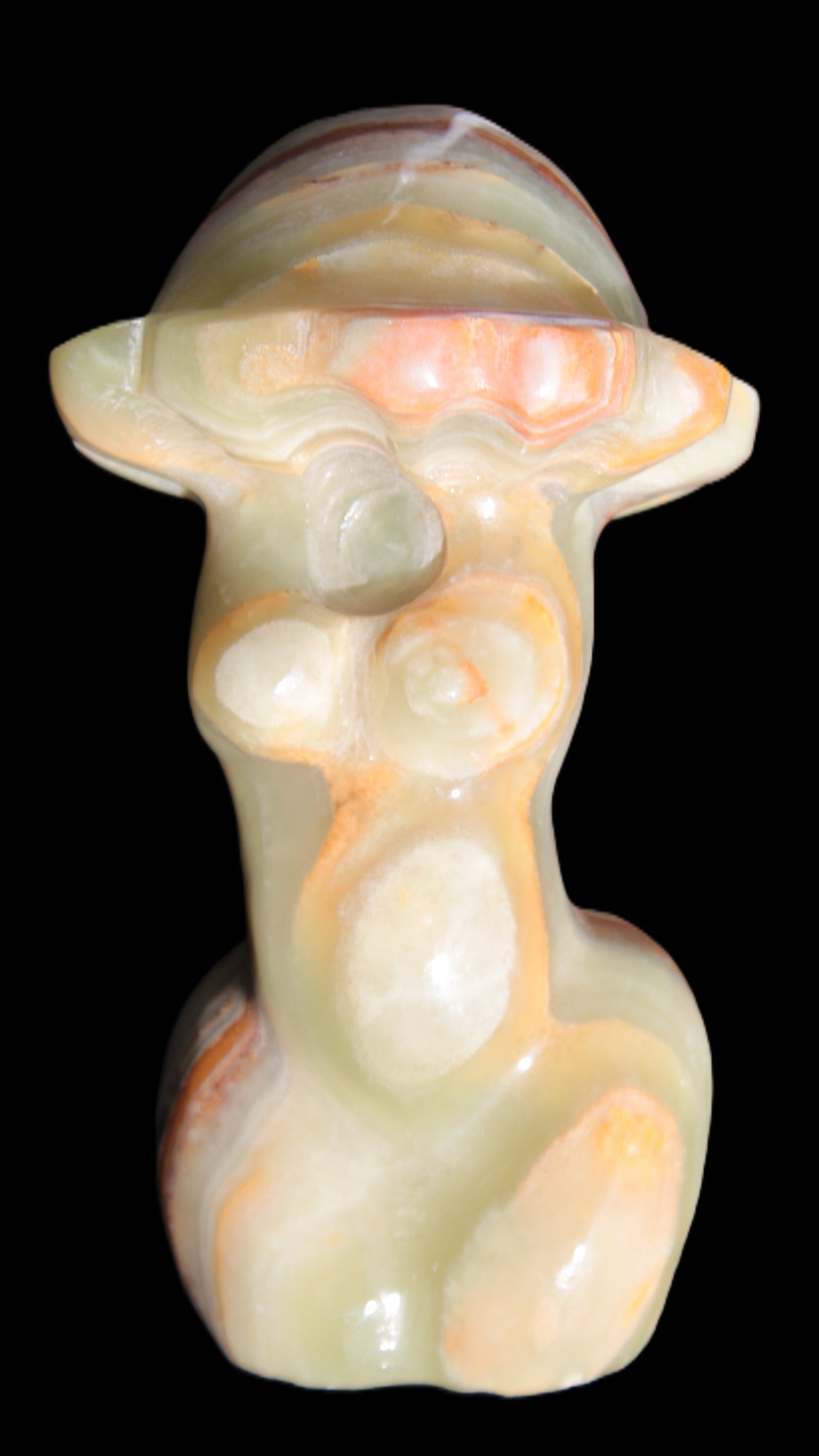 Afgan Jade weird goddess 80 *130mm 758g Rocks and Things