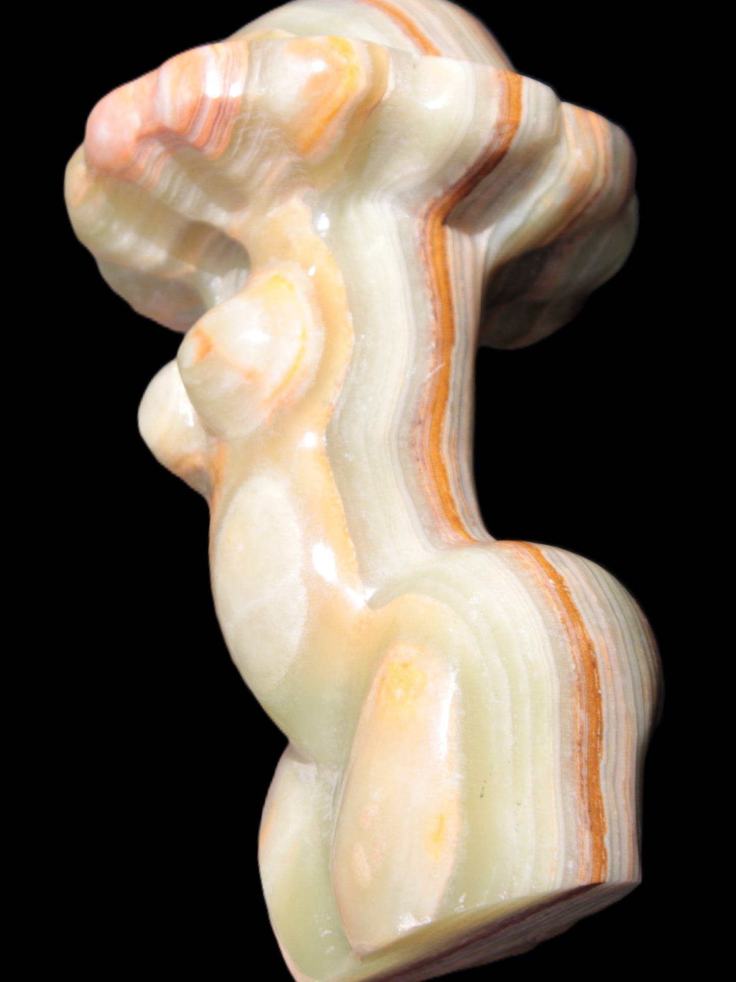 Afgan Jade weird goddess 80 *130mm 758g Rocks and Things