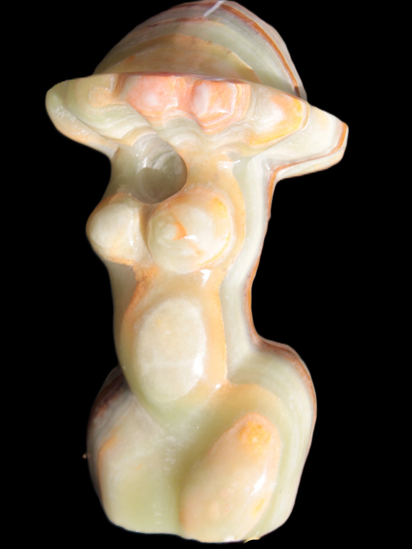 Afgan Jade weird goddess 80 *130mm 758g Rocks and Things