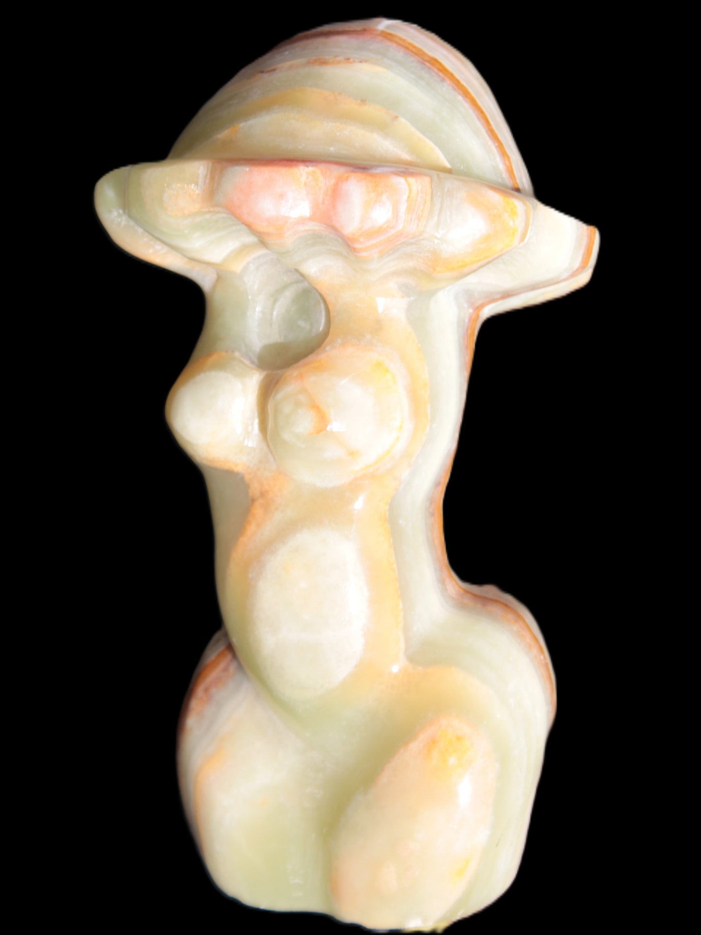 Afgan Jade weird goddess 80 *130mm 758g Rocks and Things